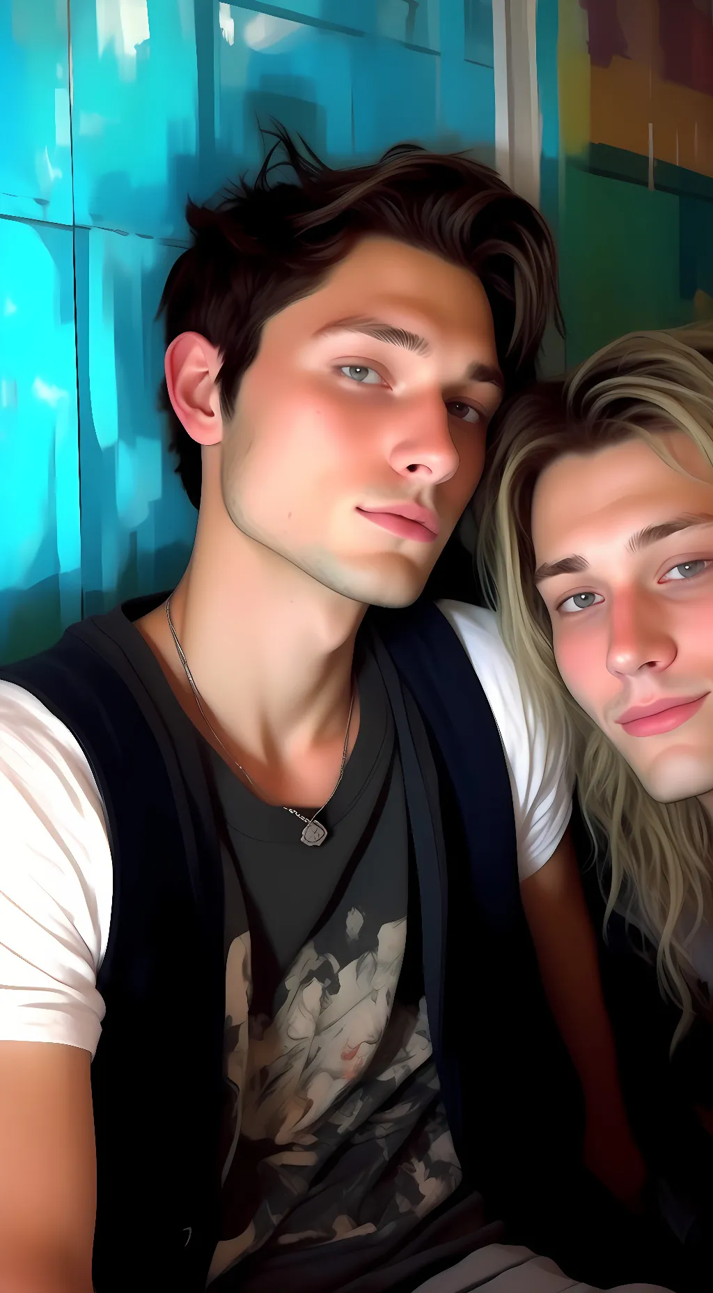 ai character: Sam and Colby background