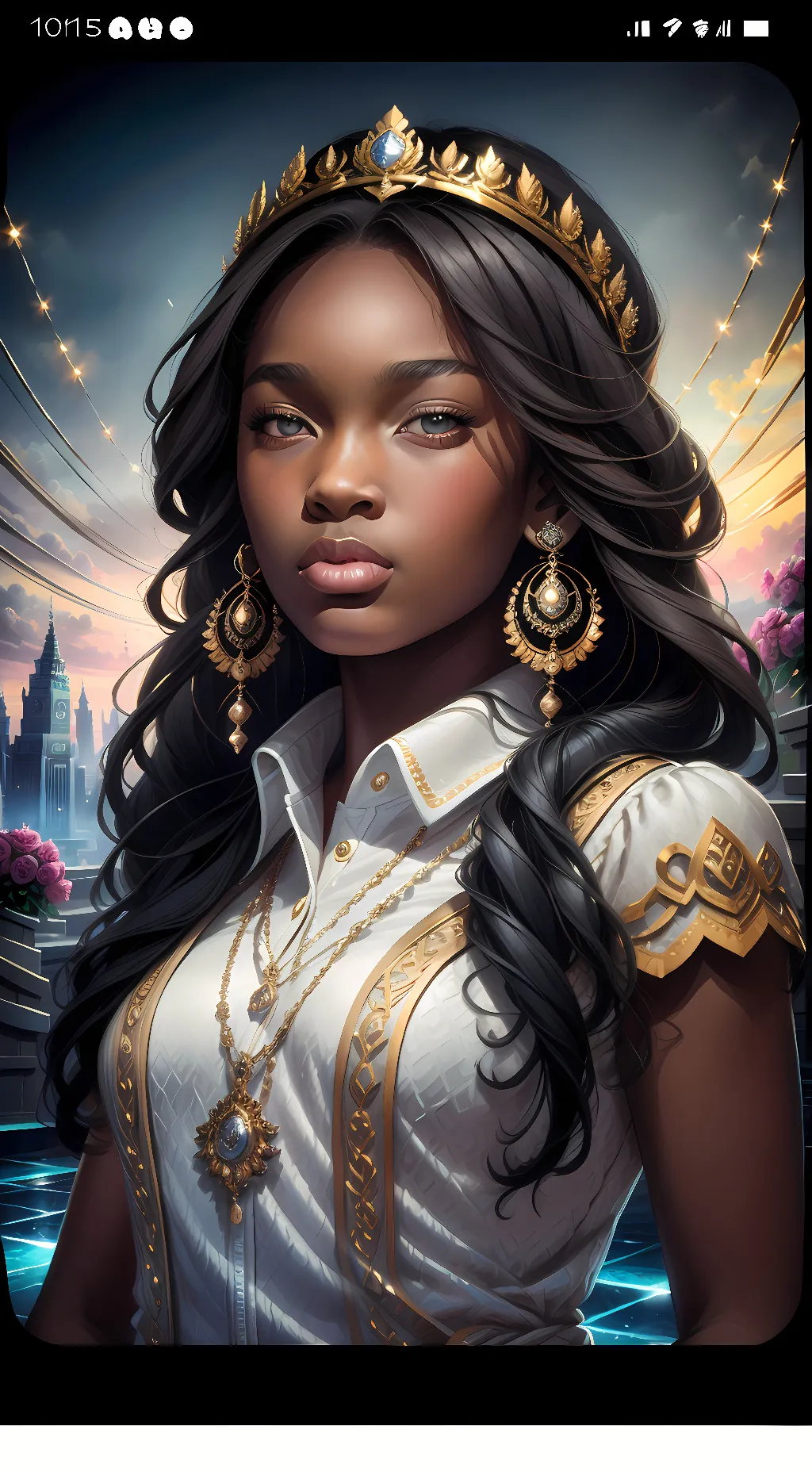 ai character: Amelia background