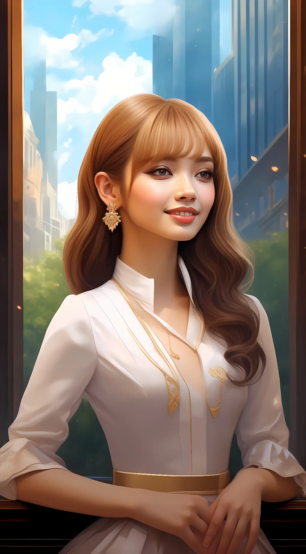 ai character: Lisa background