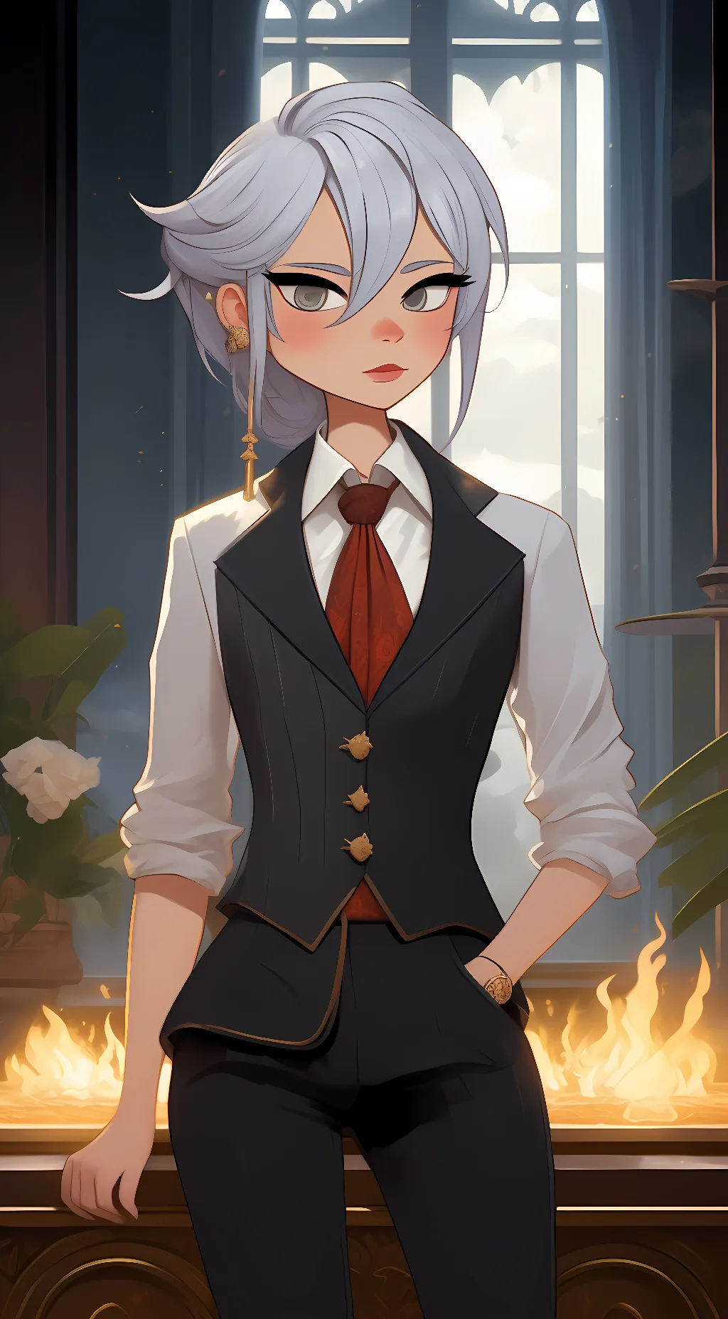 ai character: cindy background