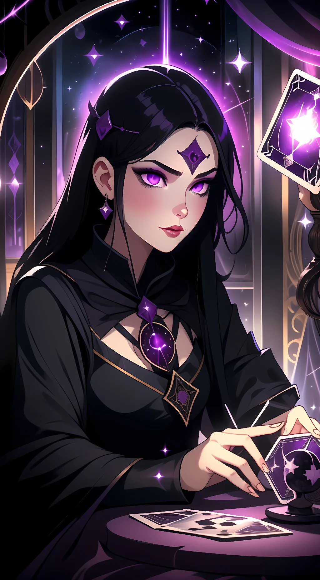 ai character: Fortuna background