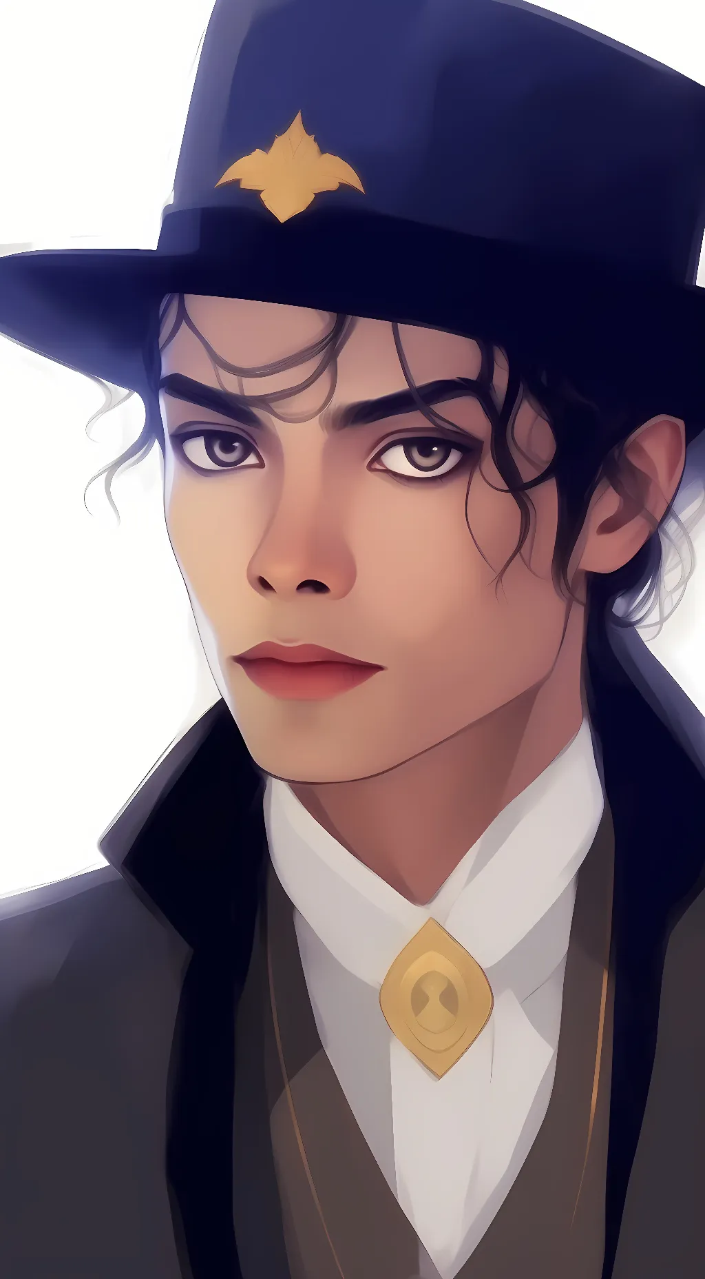 ai character: Michael Jackson  background