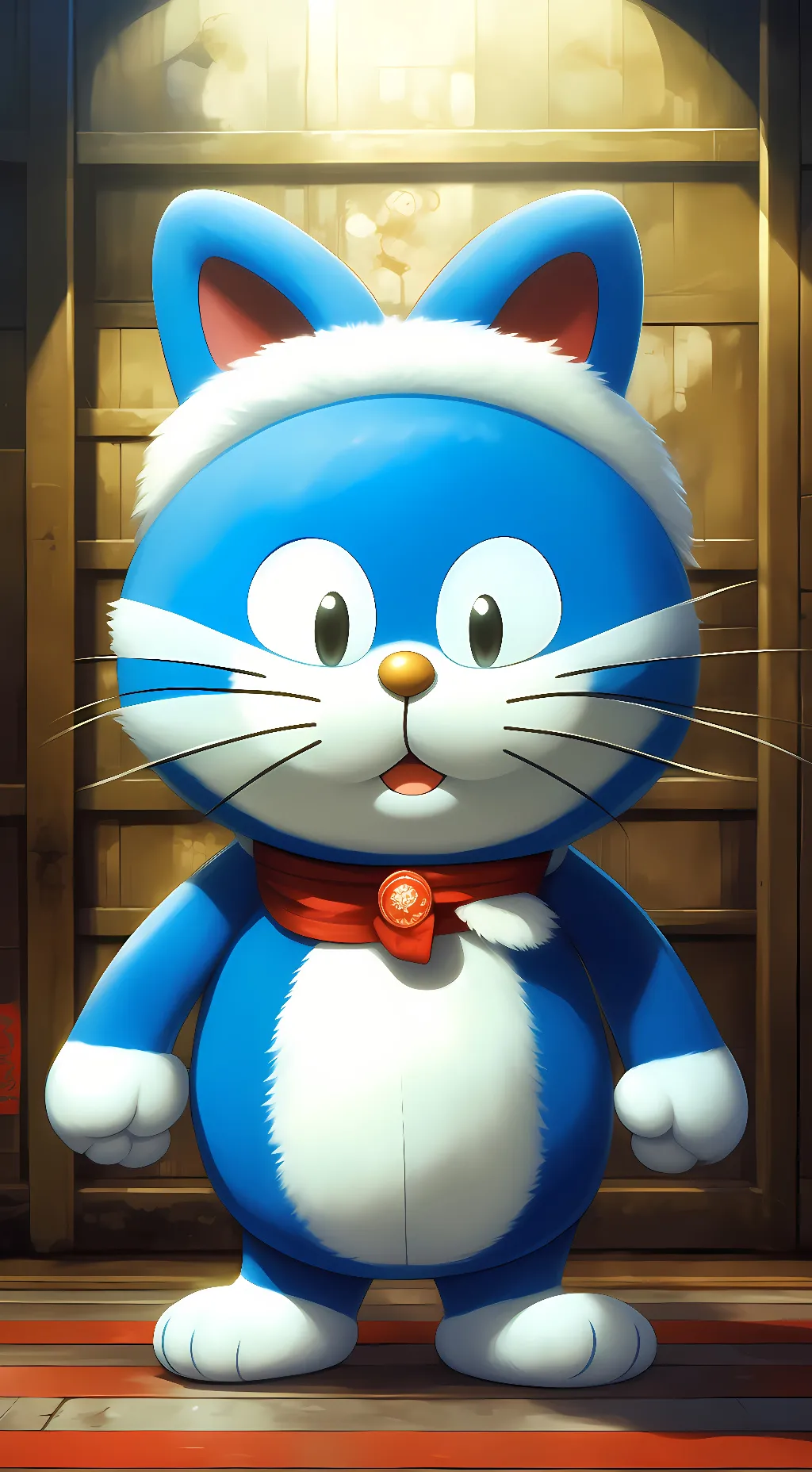 ai character: Doraemon background