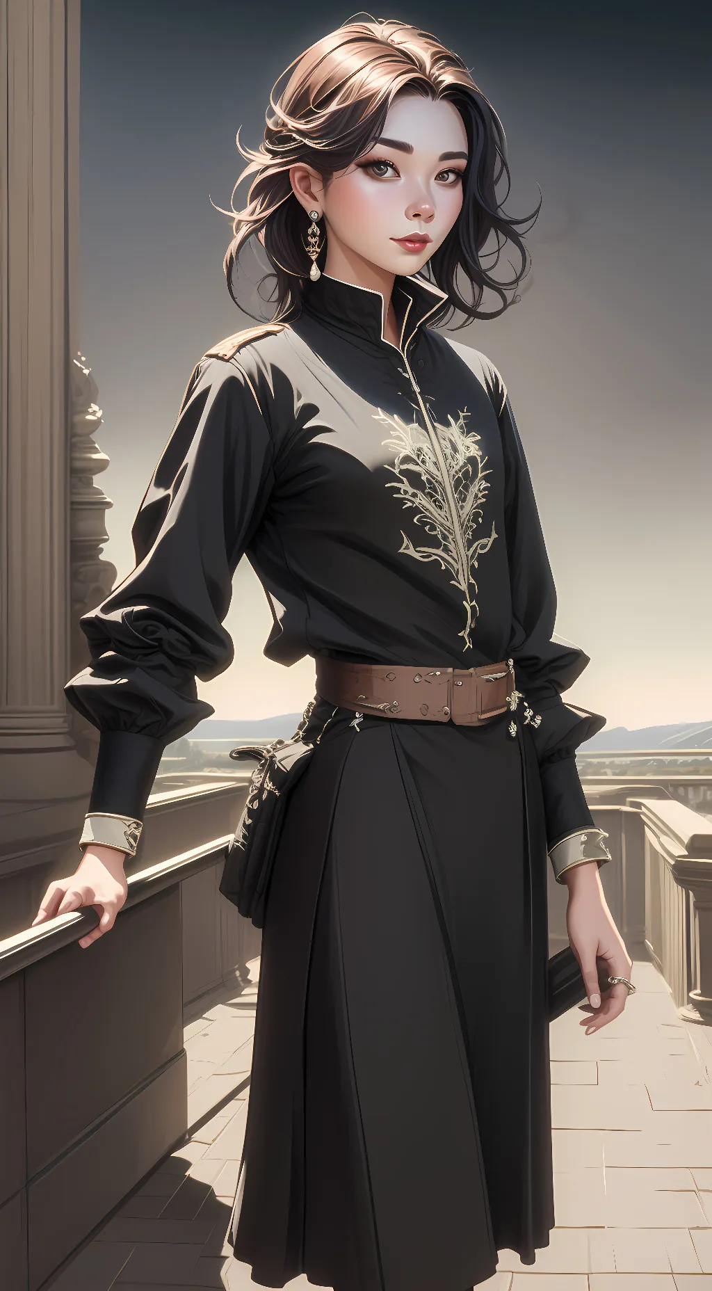 ai character: Hailey background