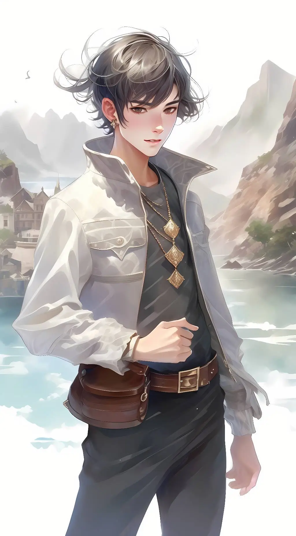 ai character: Jason  background