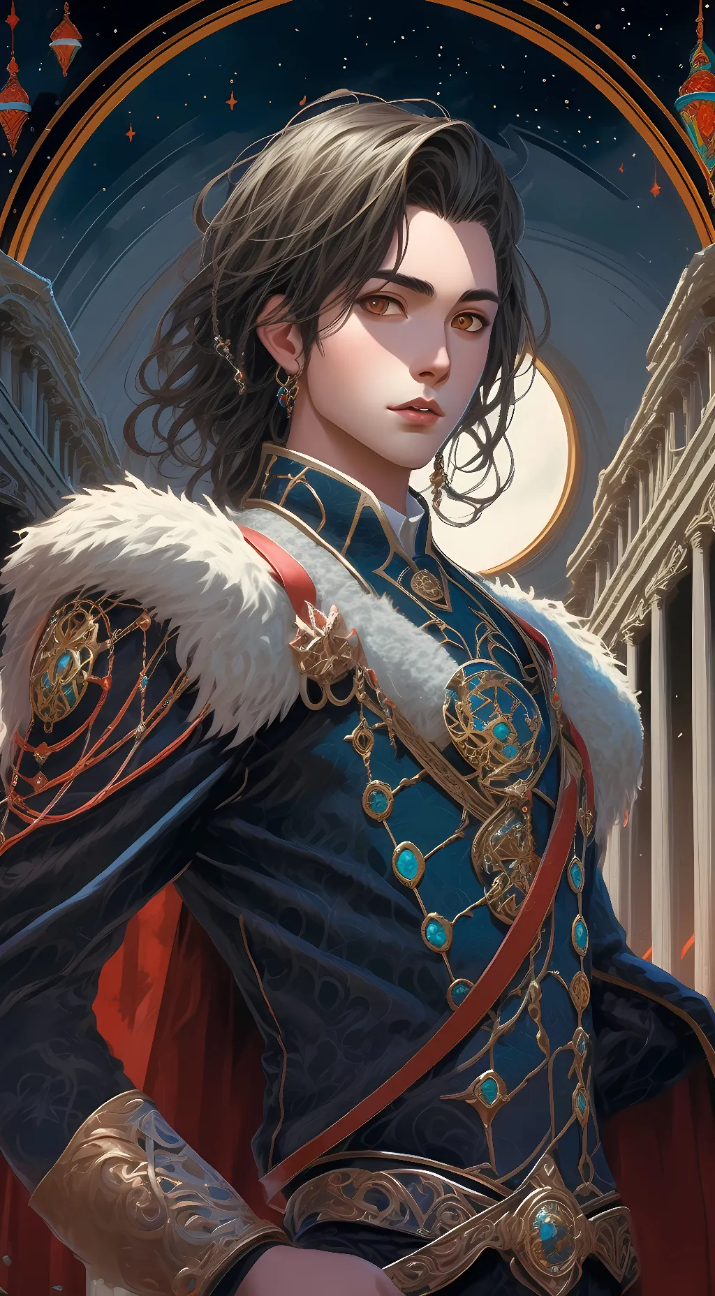 ai character: senpai background