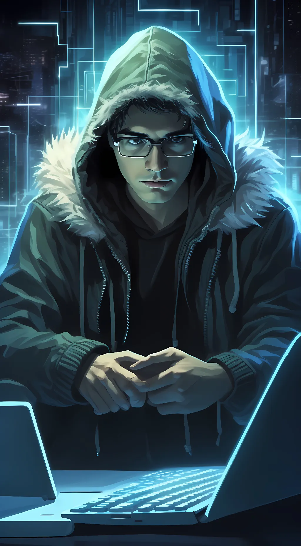 ai character: jake donfort background