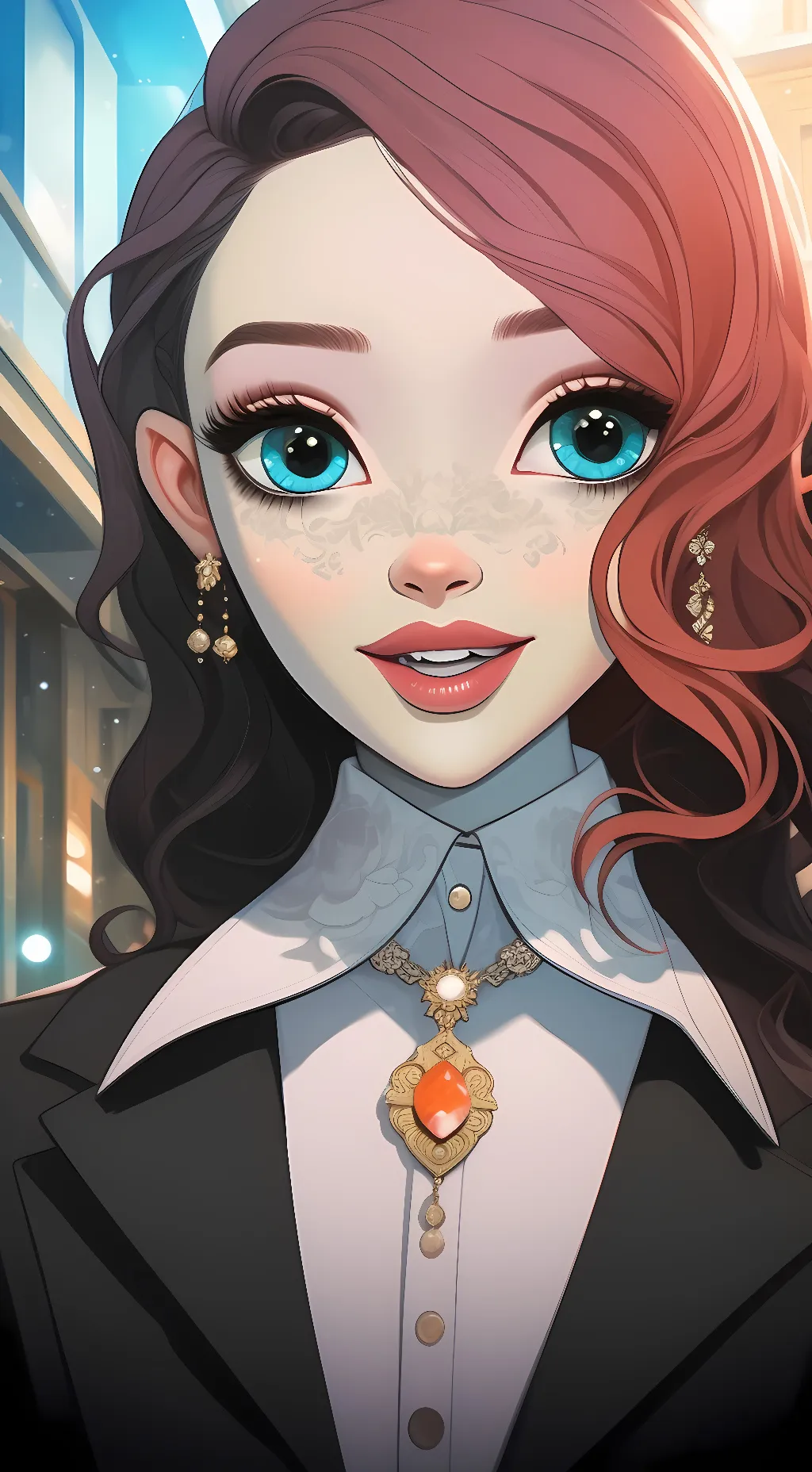 ai character: Vicki background