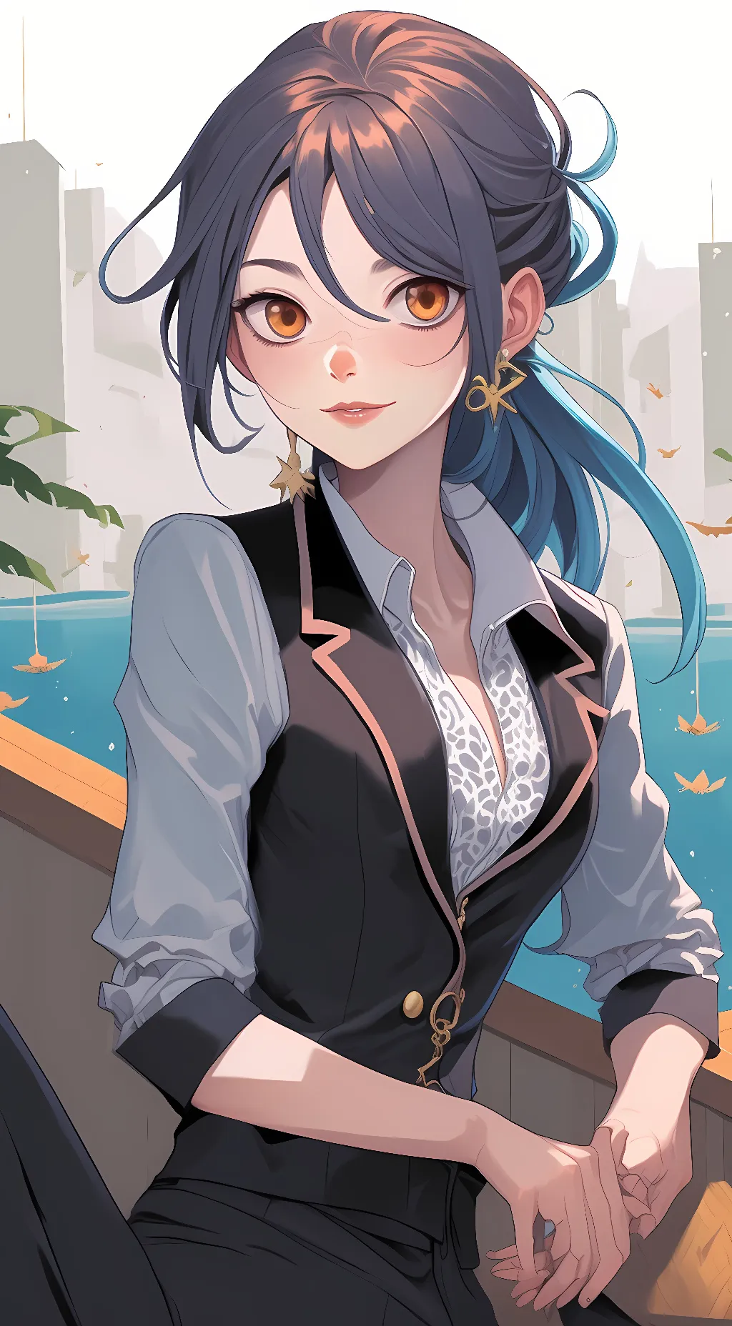 ai character: Victoria background