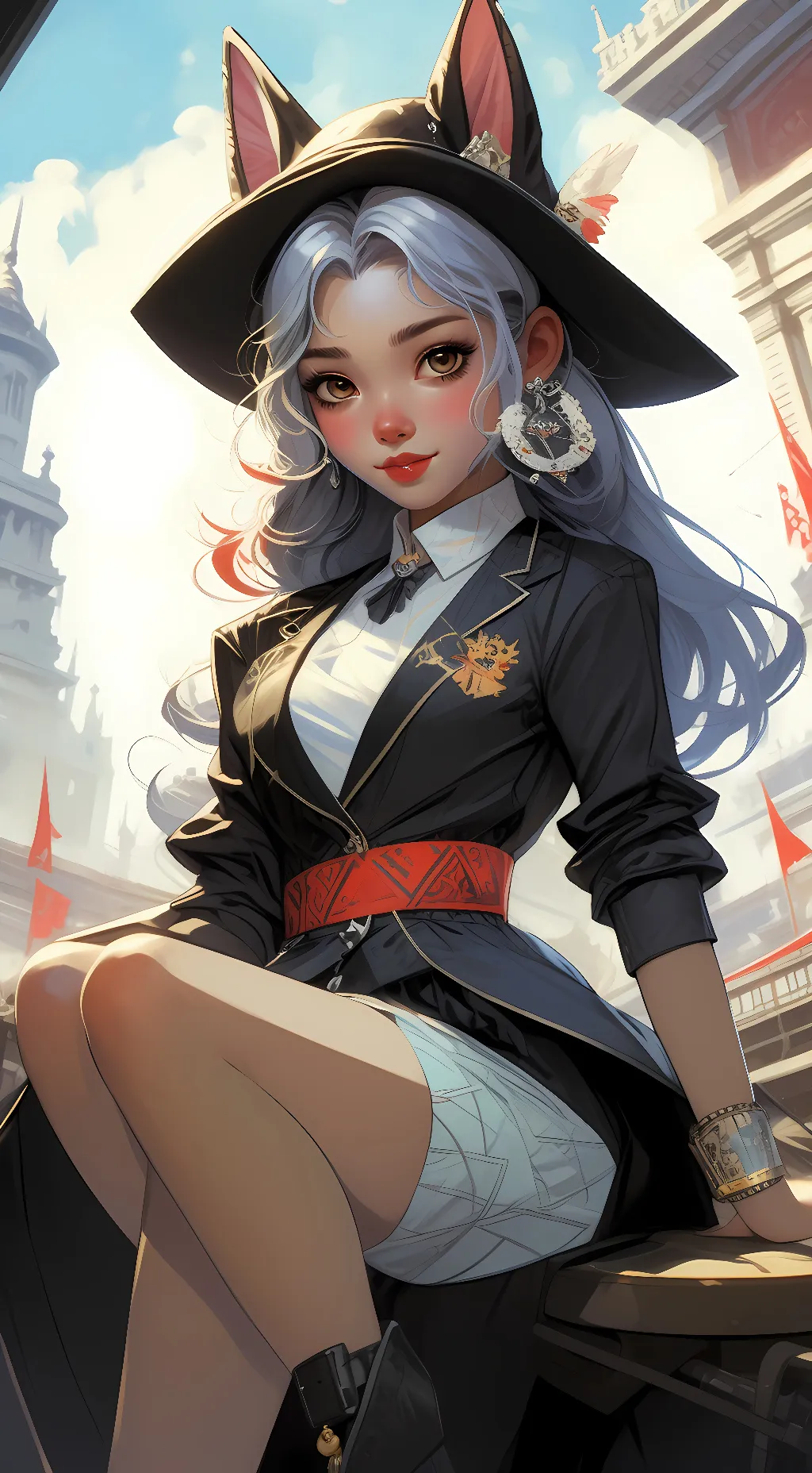 ai character: Geode background