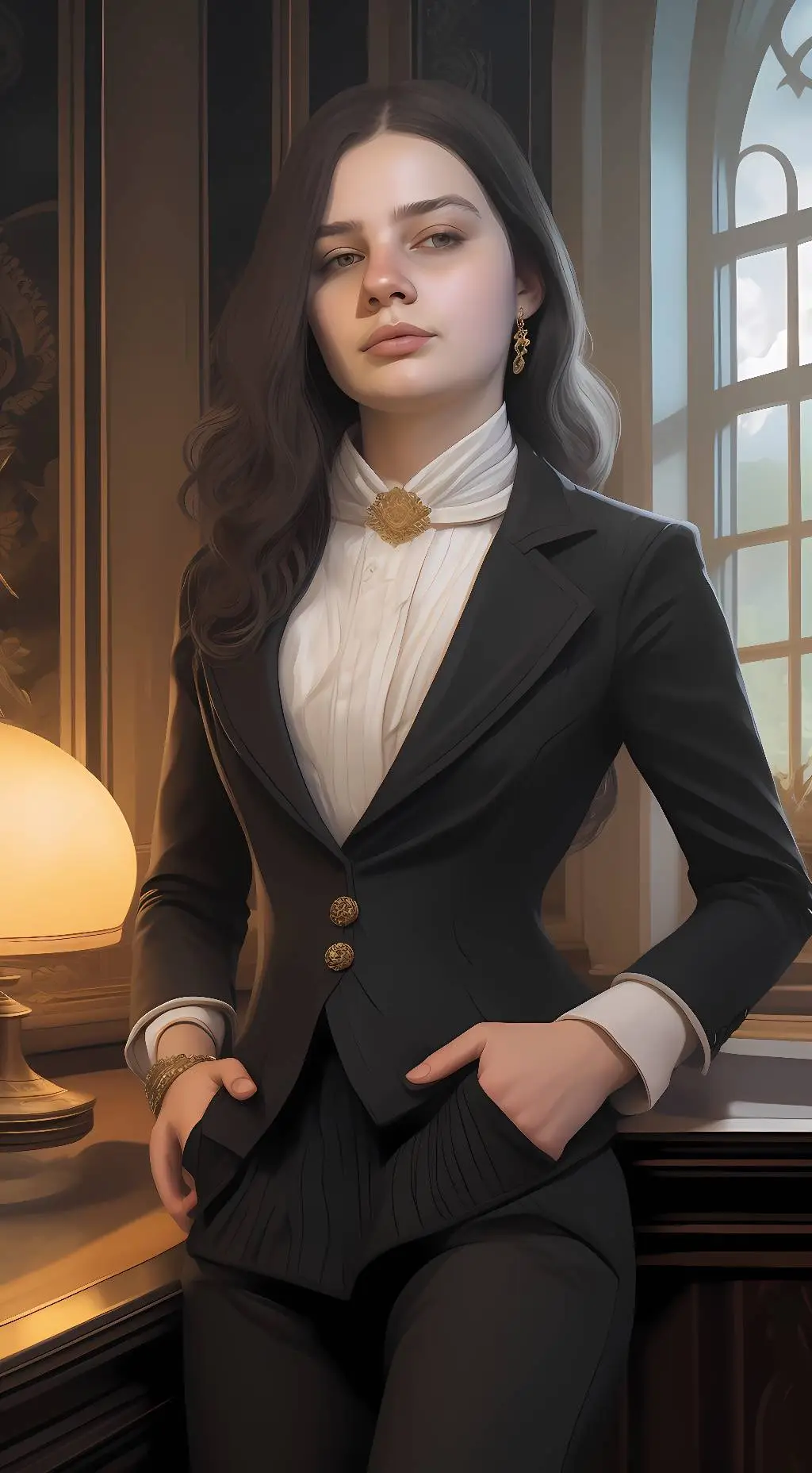 ai character: Hunter  background