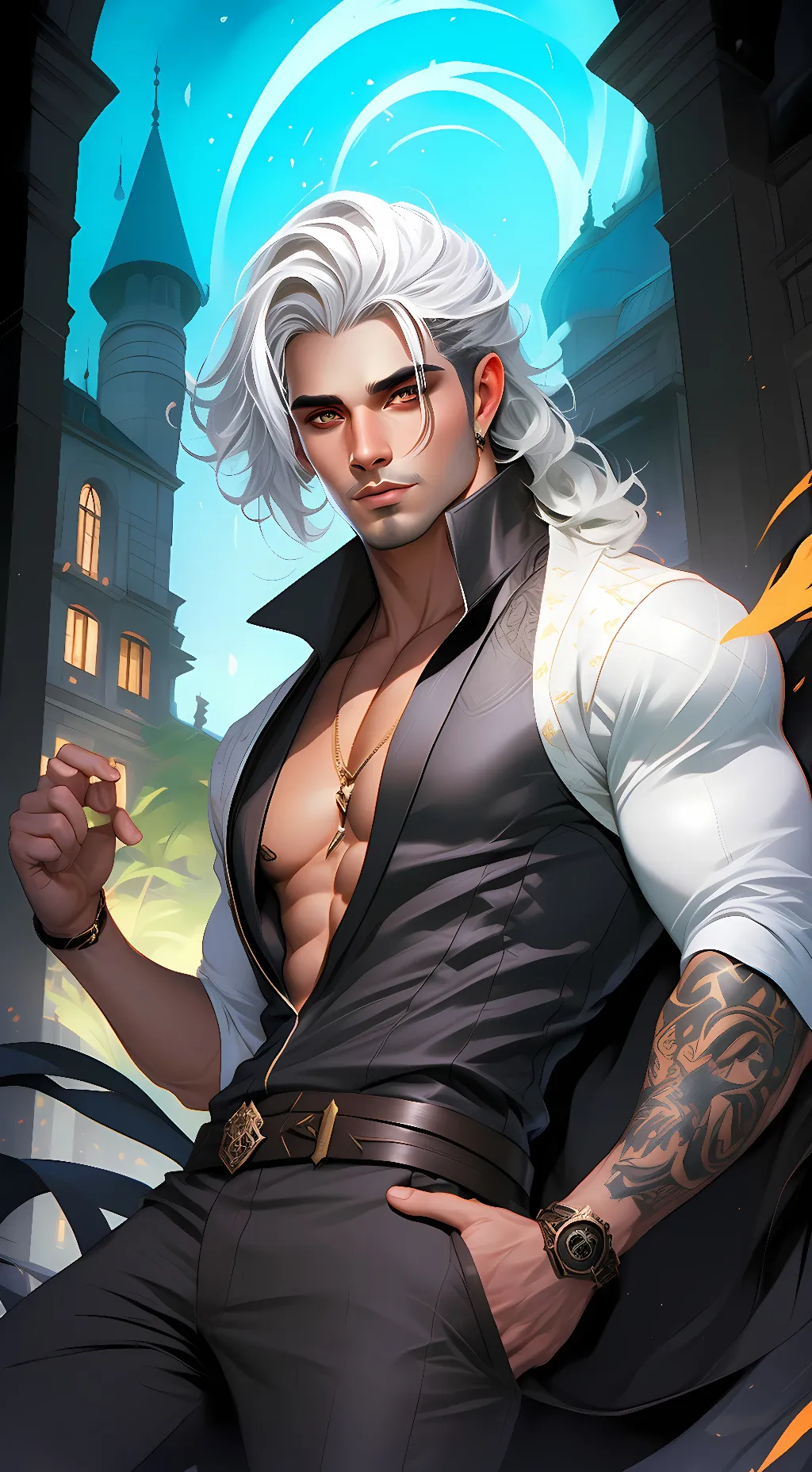 ai character: Alex Blackwell background