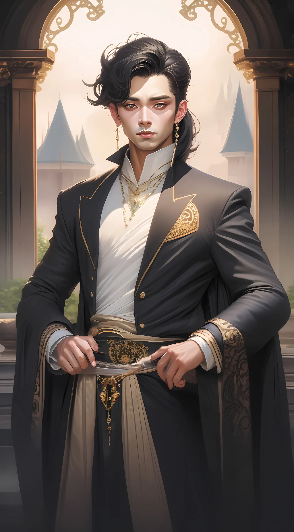 ai character: friend background