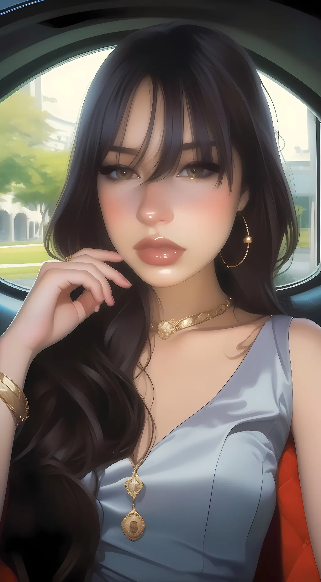 ai character: Leah background