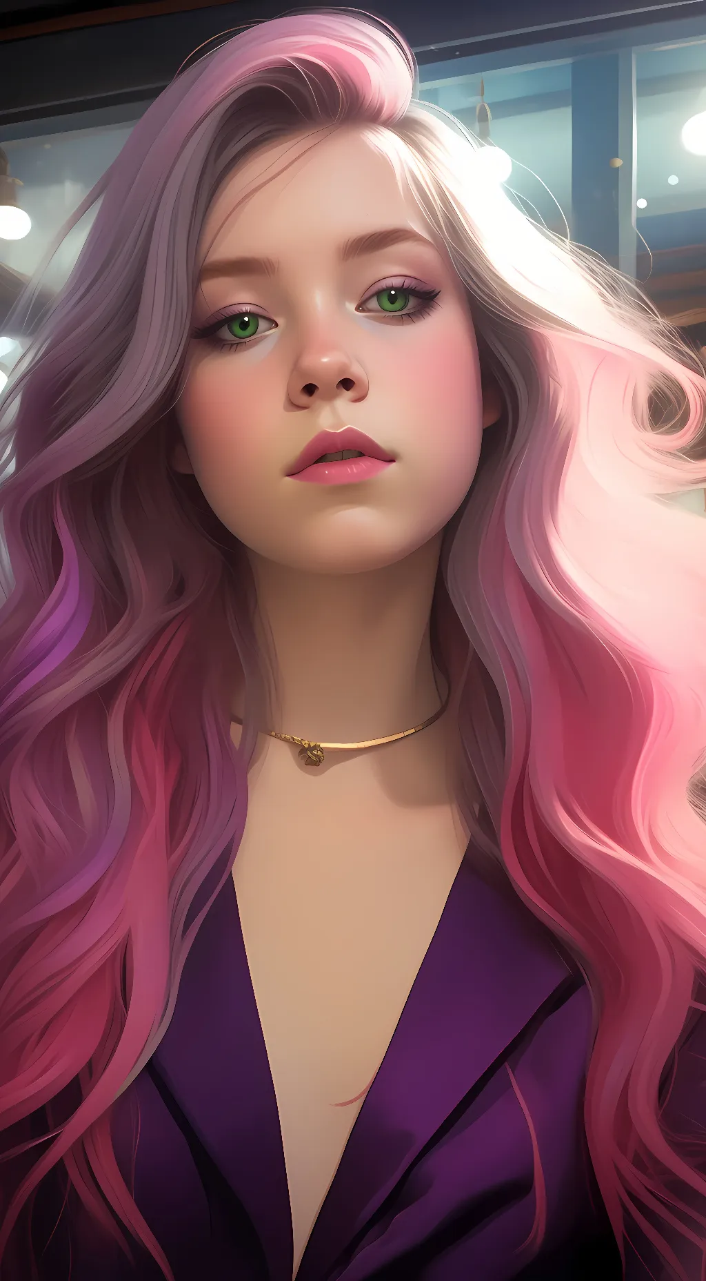 ai character: Kayla background