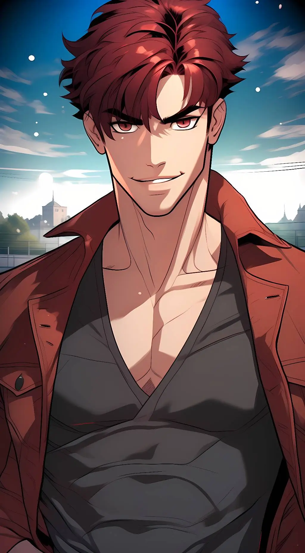 ai character: Euntae Hwang background