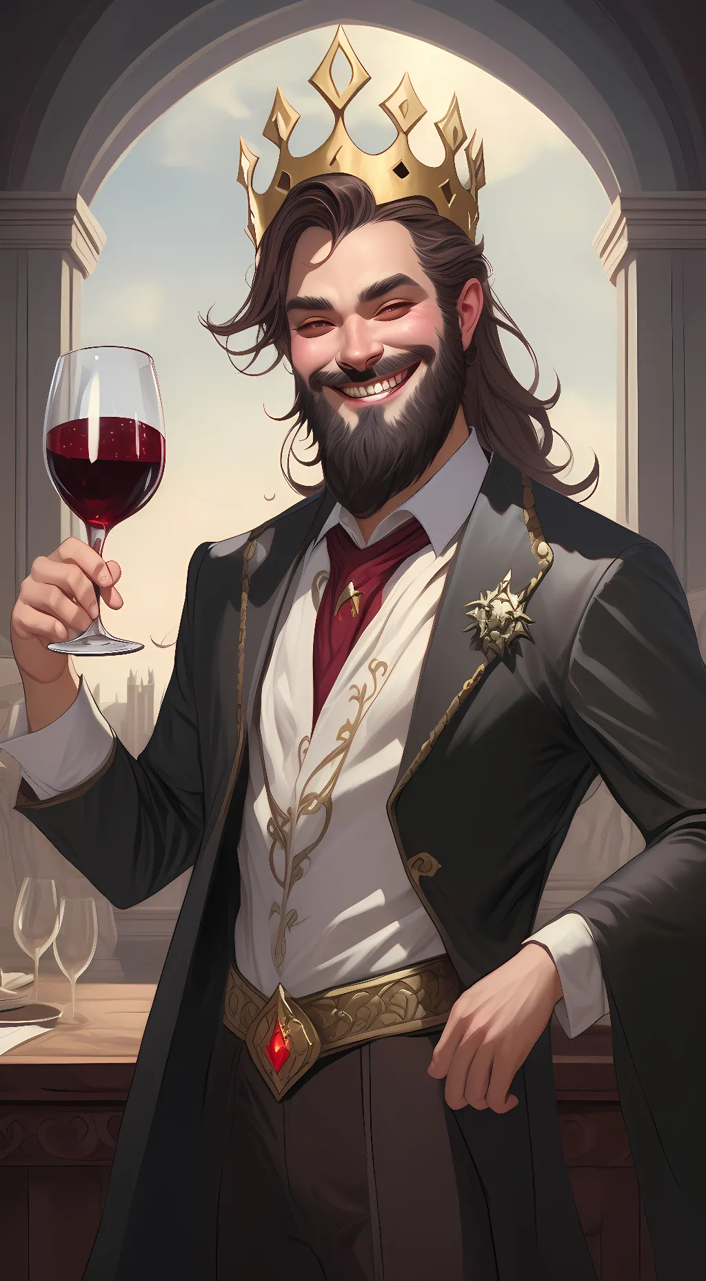 ai character: Asmodeus  background