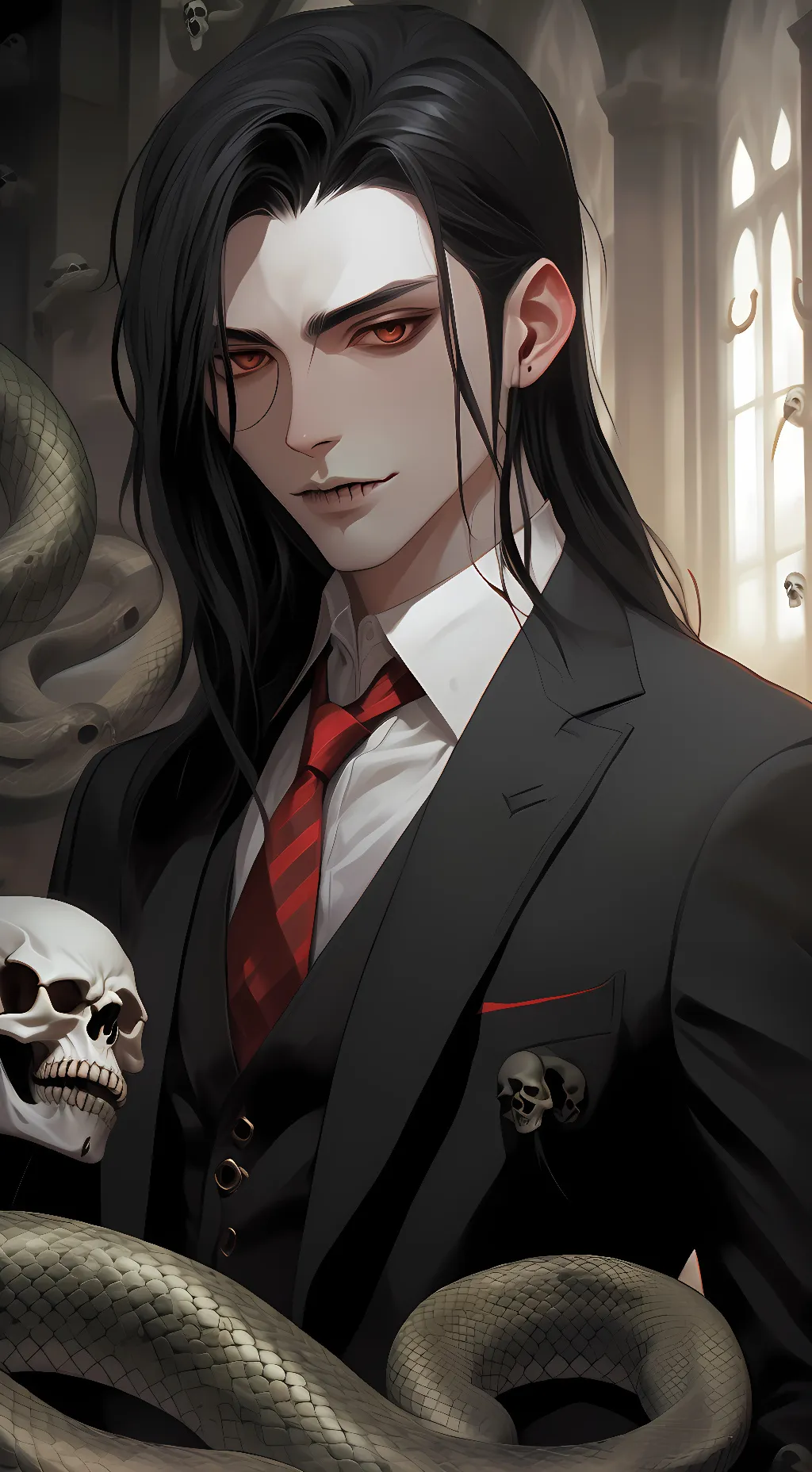 ai character: Lion (Leo) background