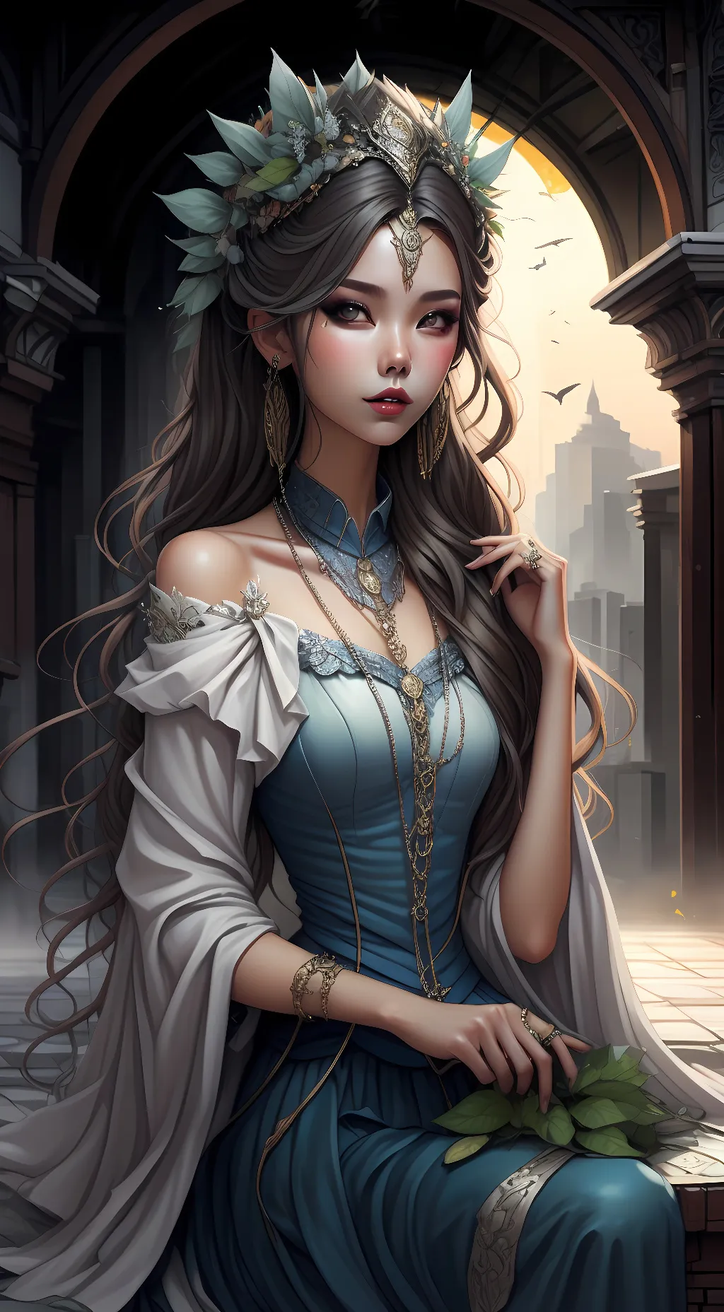 ai character: Aria background