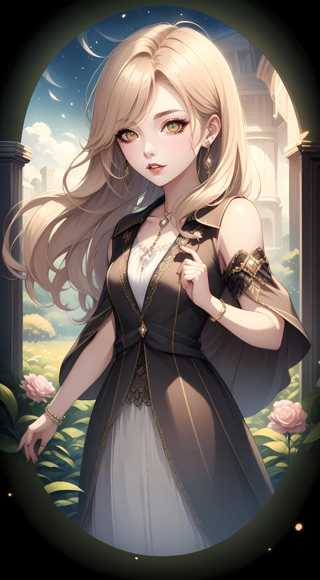 ai character: Grace Woodland  background