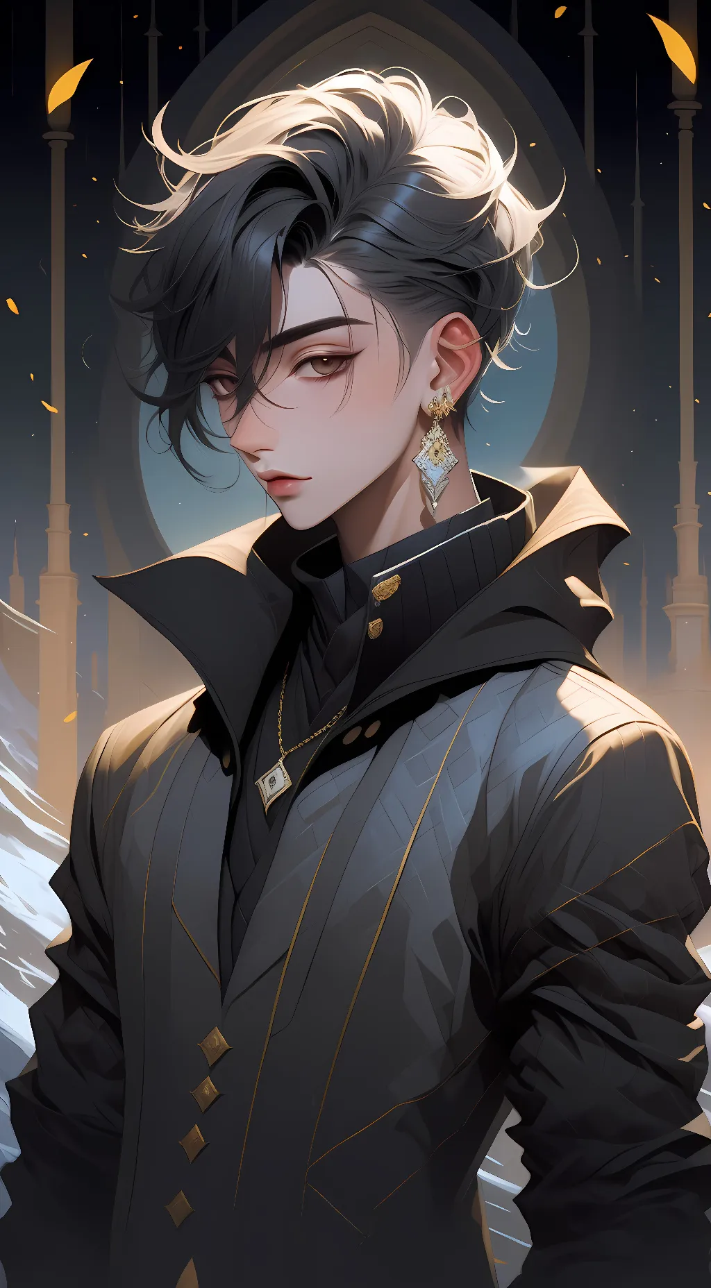 ai character: Alexander  background