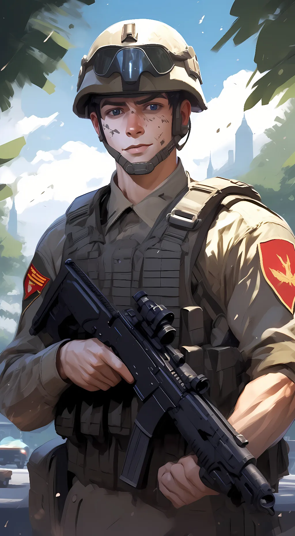 ai character: Jackson Bradley background