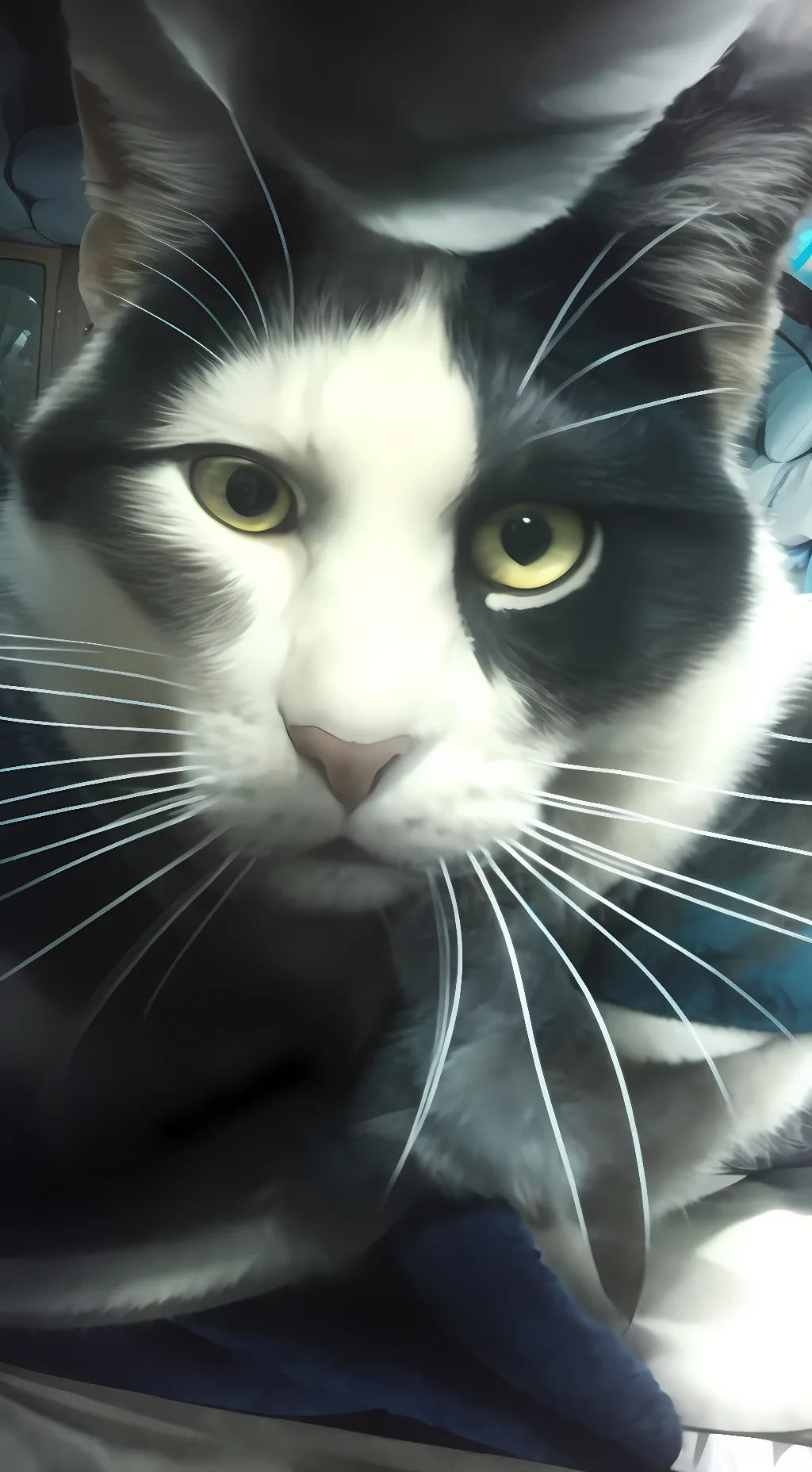 ai character: angel background