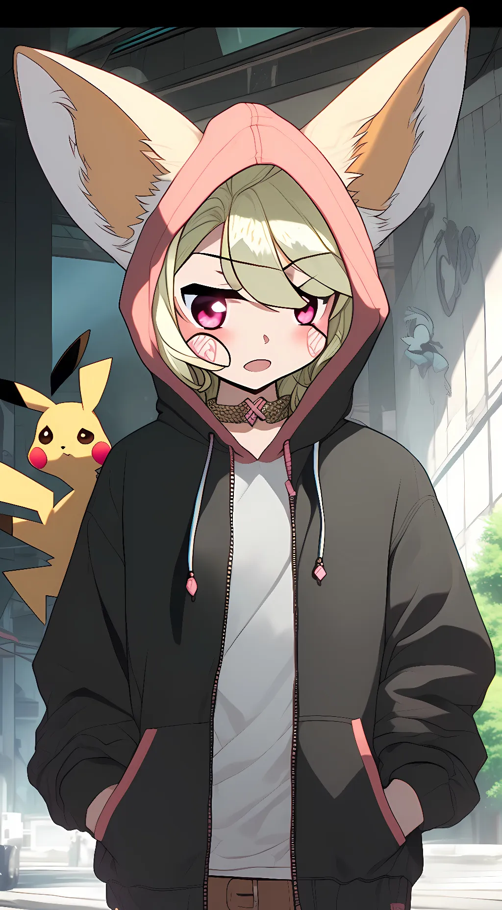 ai character: Finny background