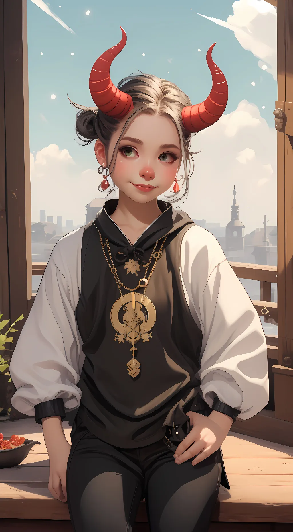 ai character: Nicki background