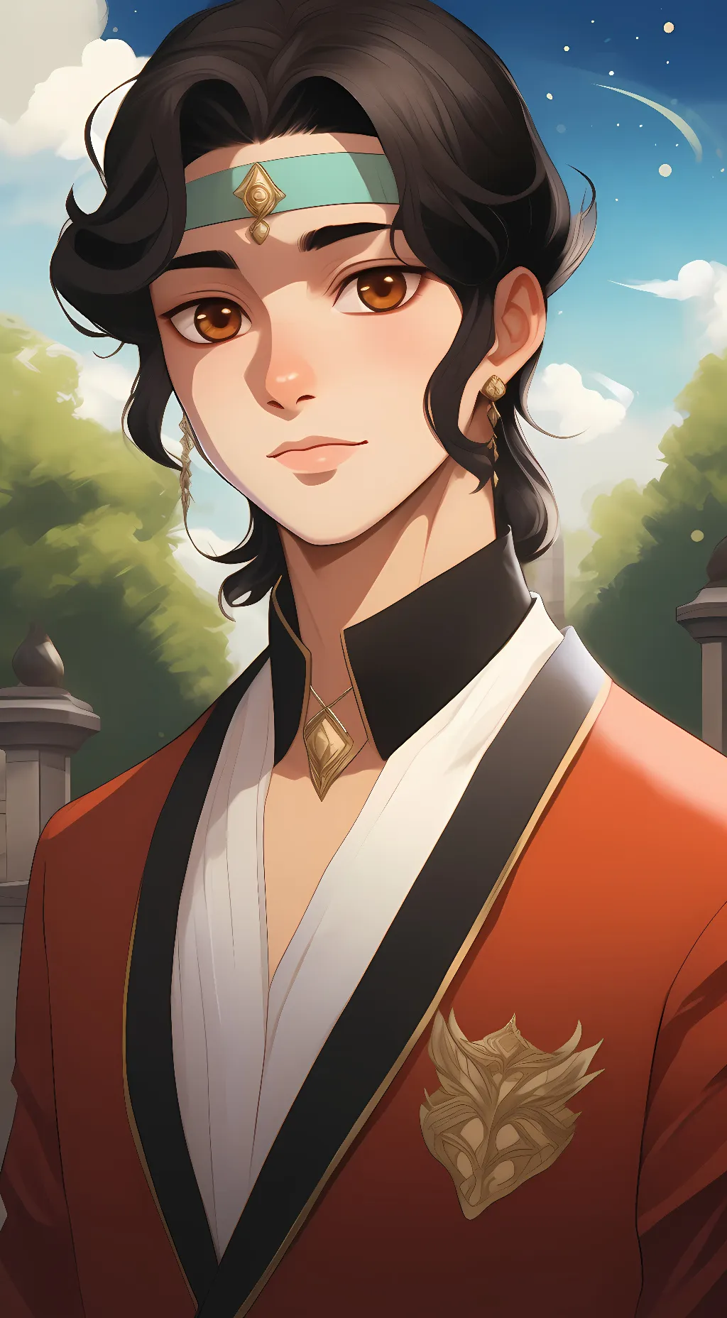 ai character: Uppermoon background