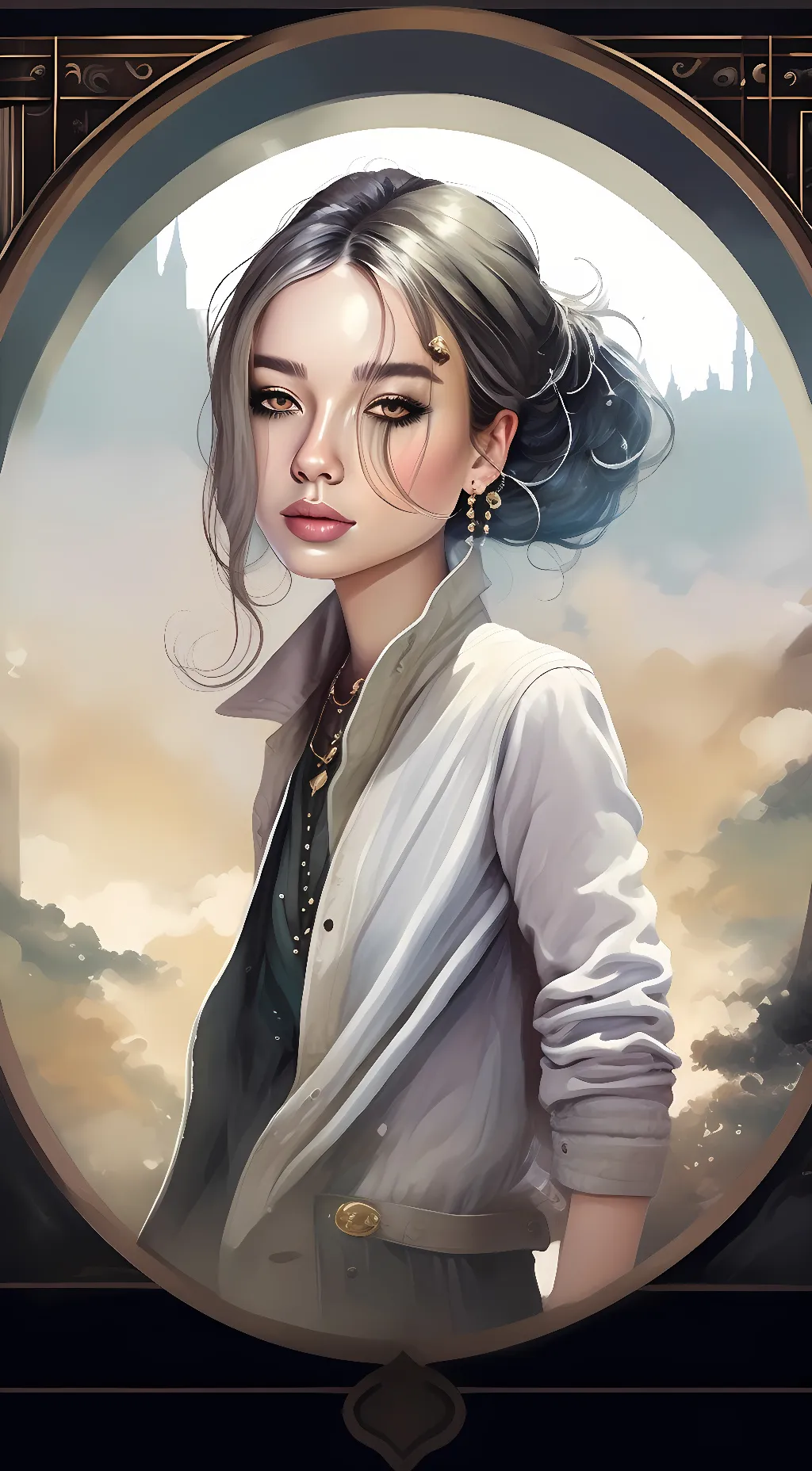 ai character: Megan  background