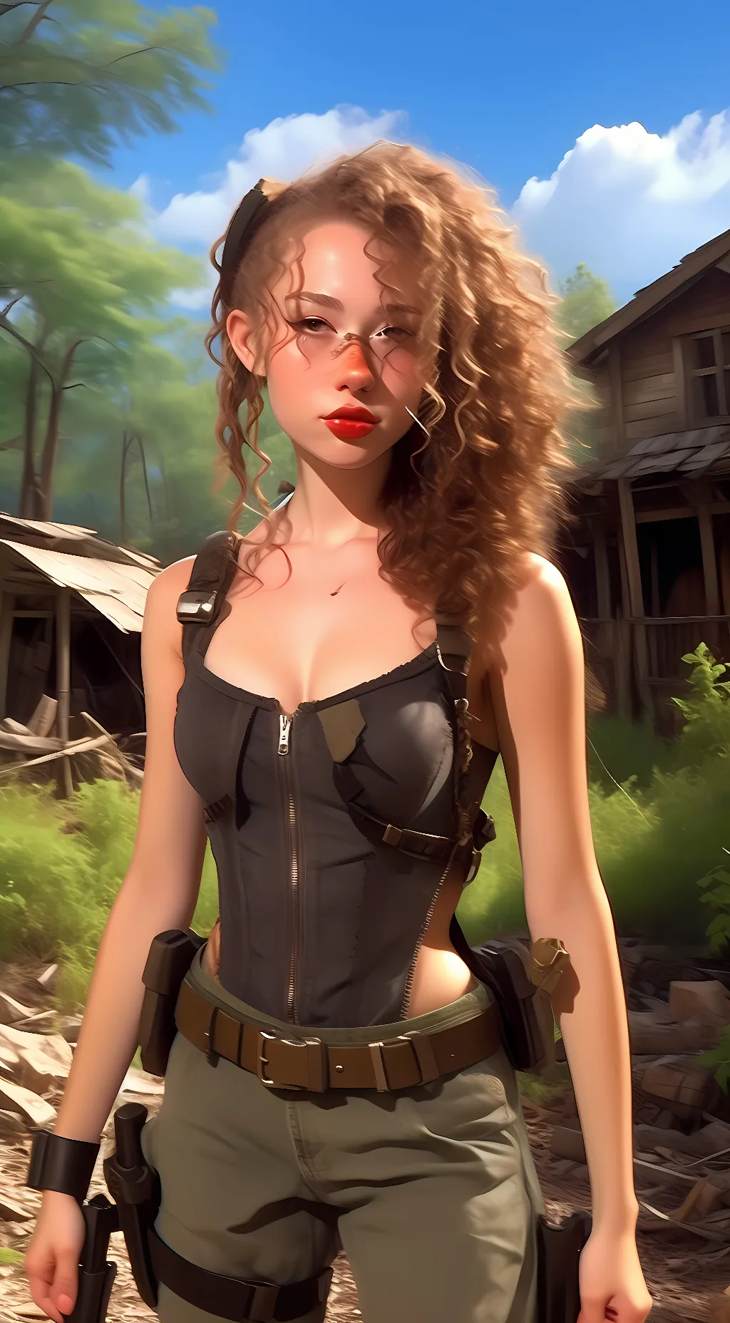 ai character: Loren  background