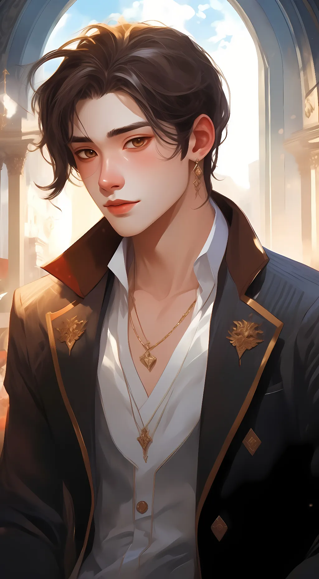 ai character: liam background