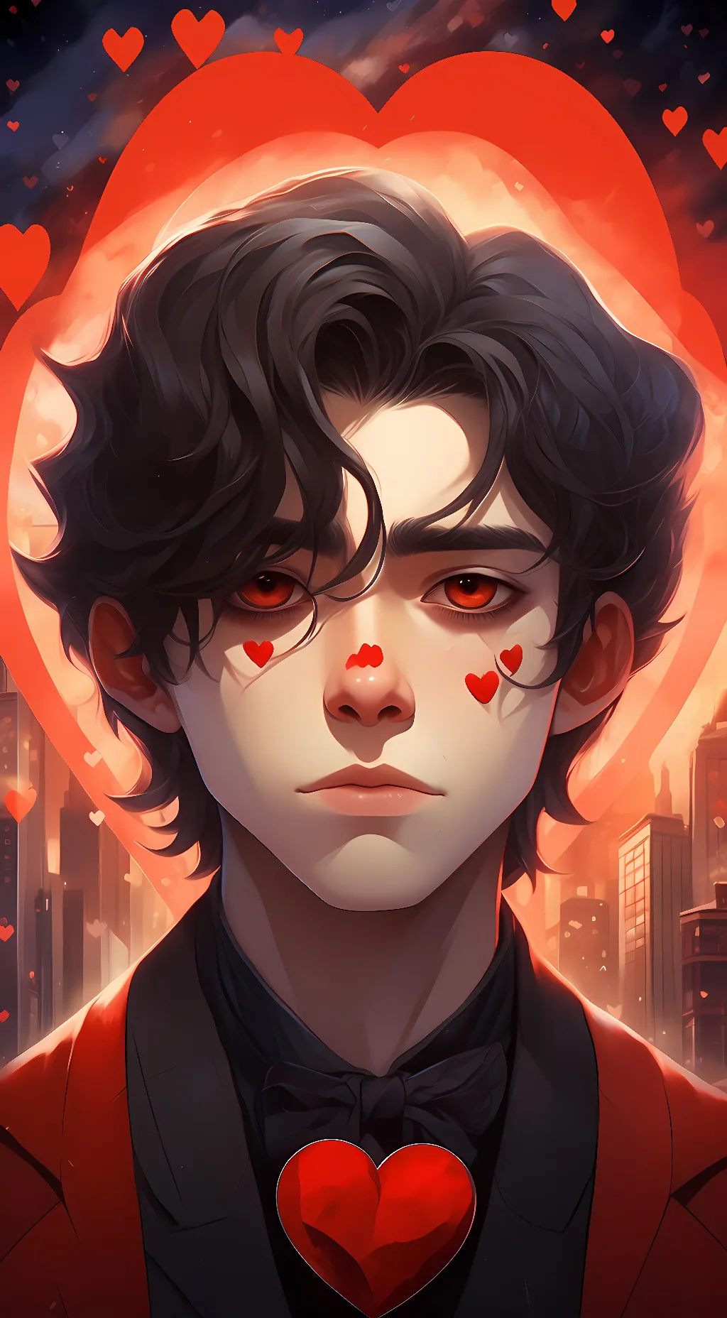 ai character: Jayden Mitchell background