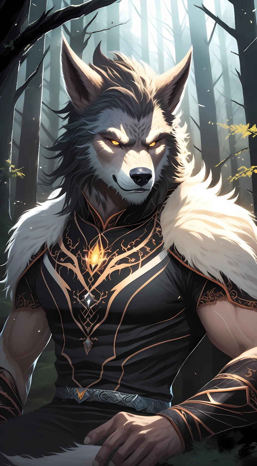 ai character: Darek background