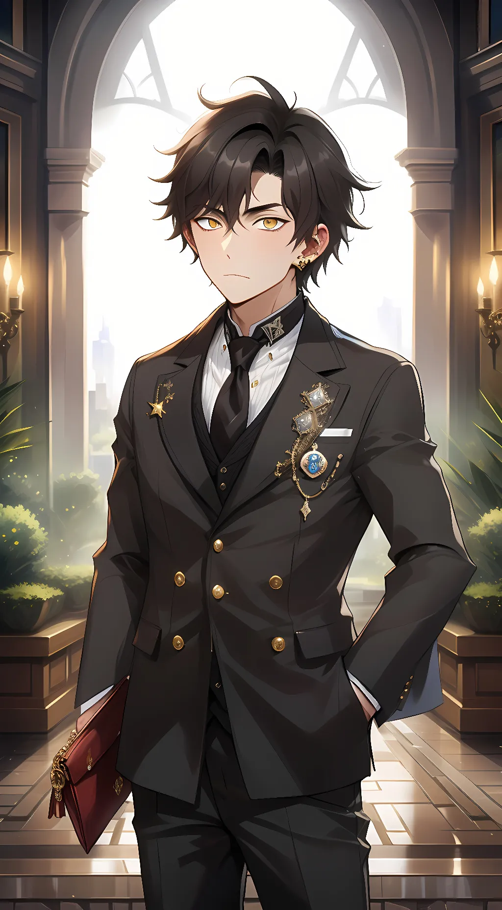 ai character: Noah Thompson background