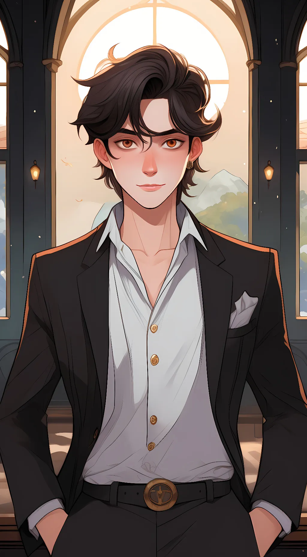 ai character: Nurey background