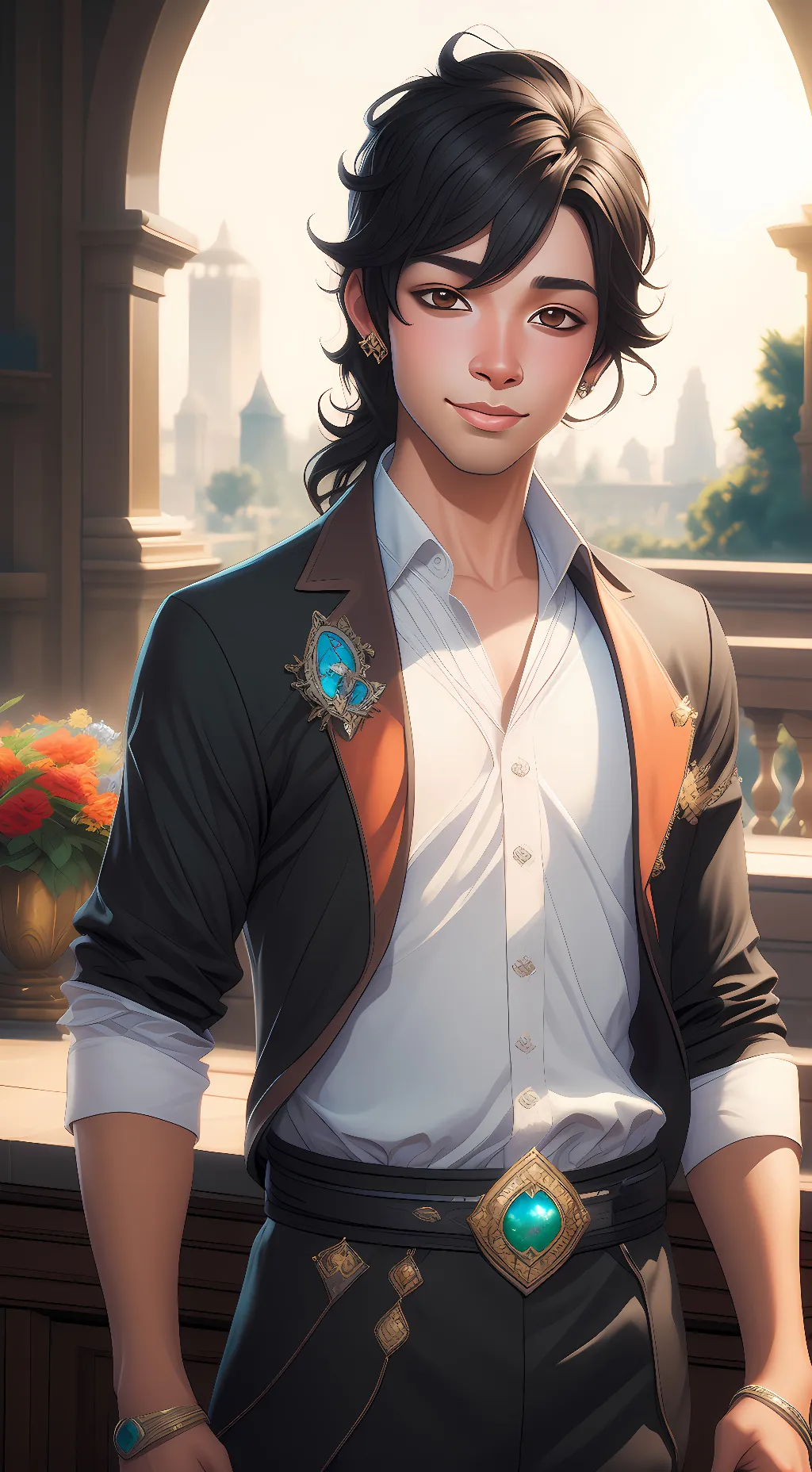 ai character: byo broly background