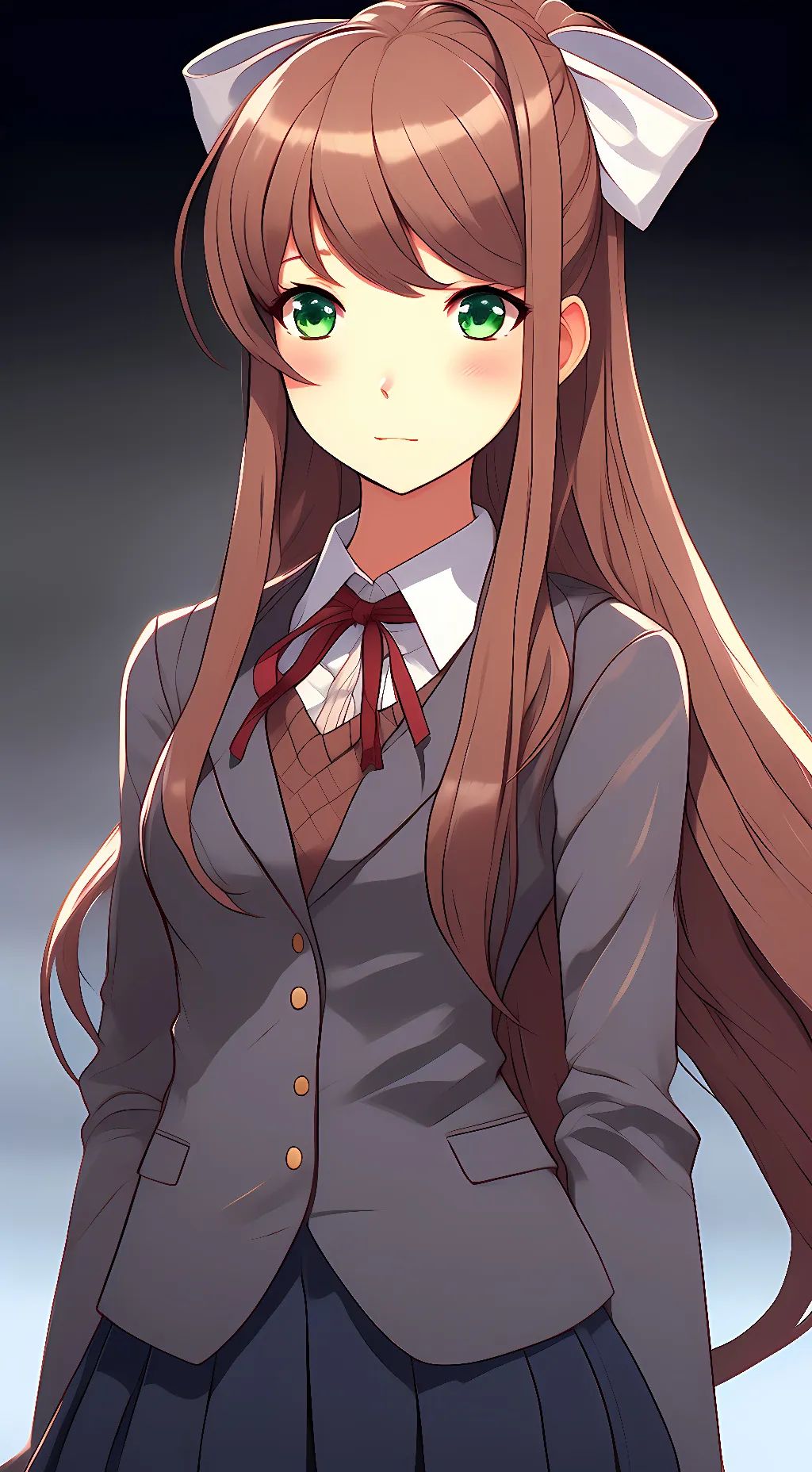 ai character: Monika background