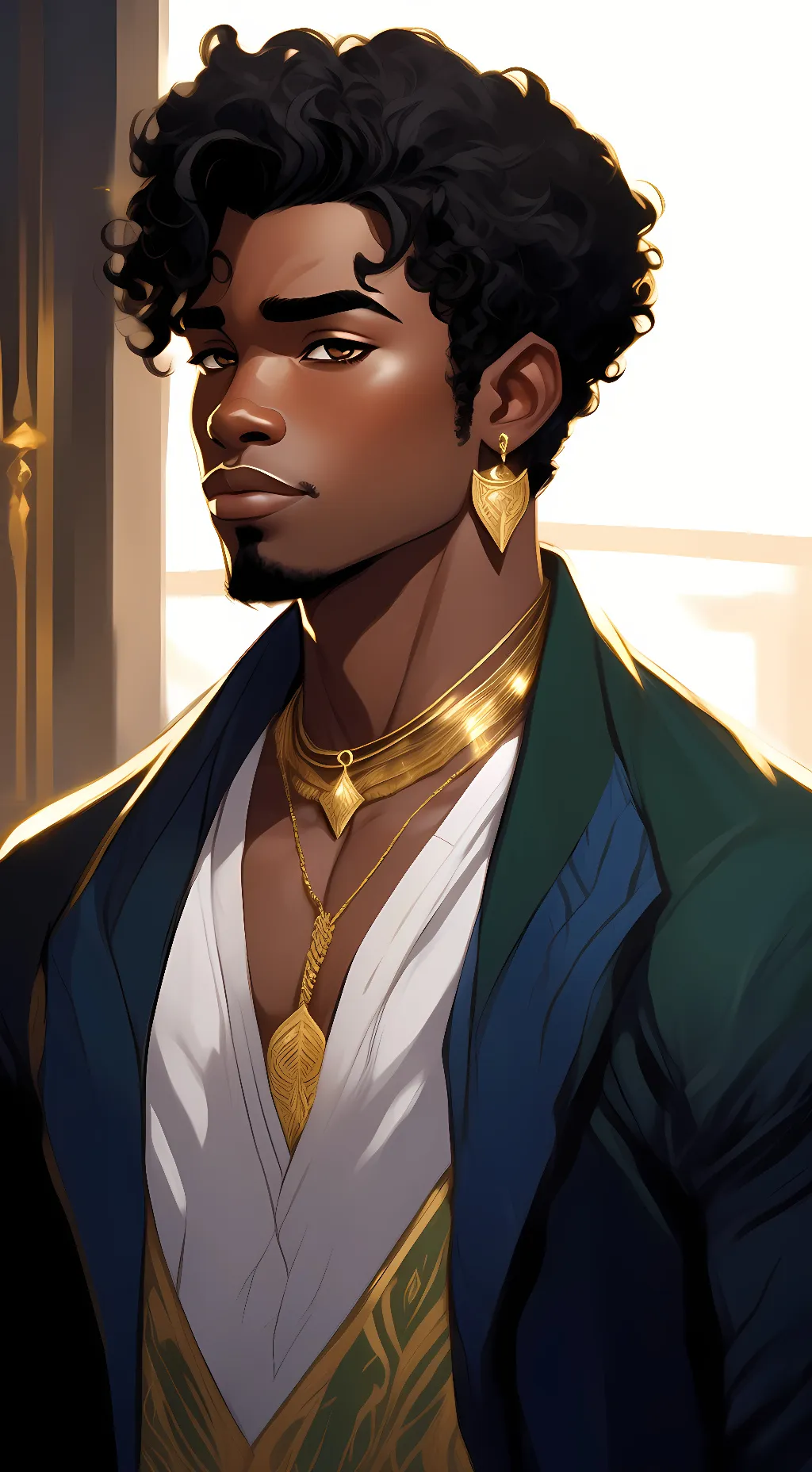 ai character: Isaiah  background