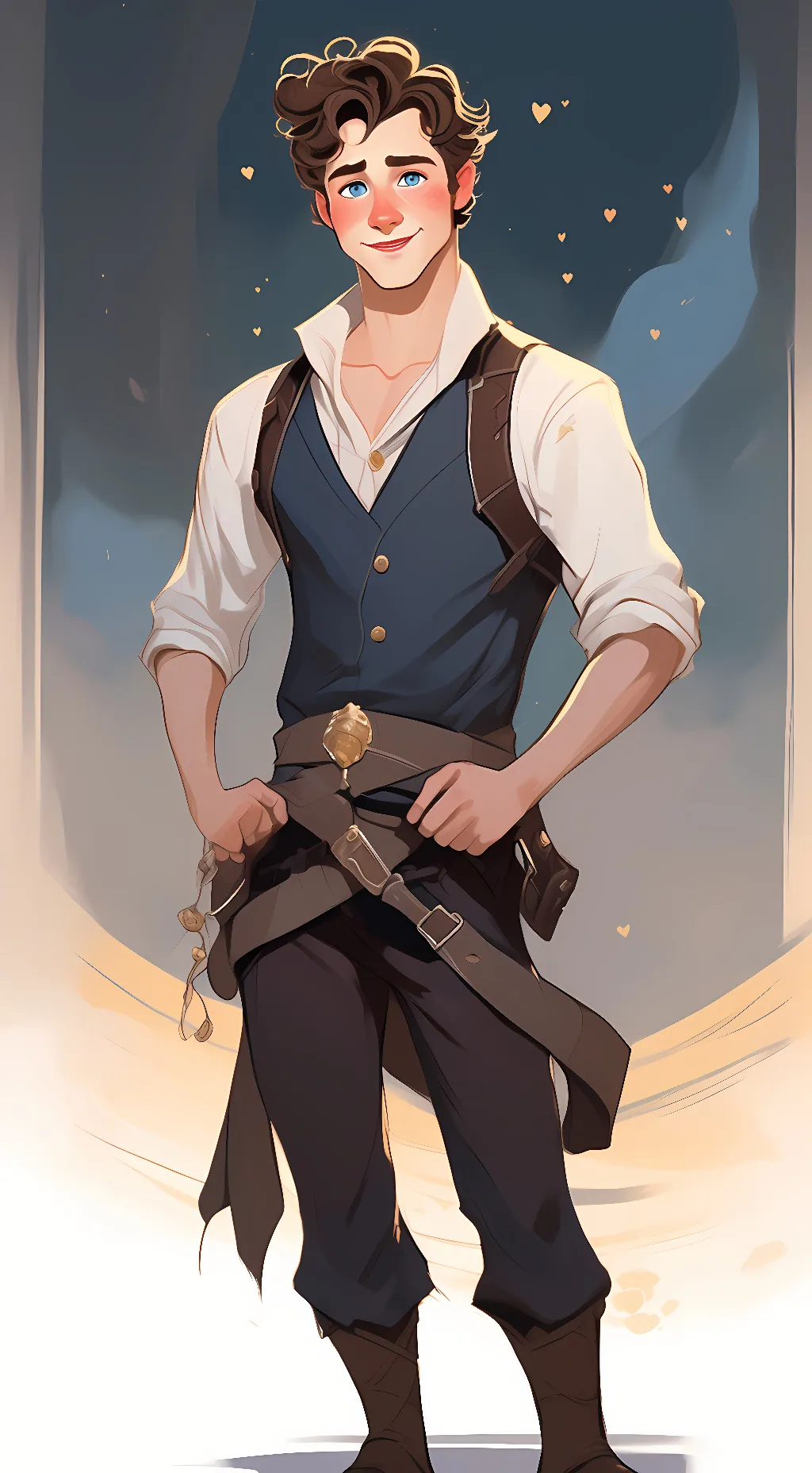 ai character: Casidia Walker background