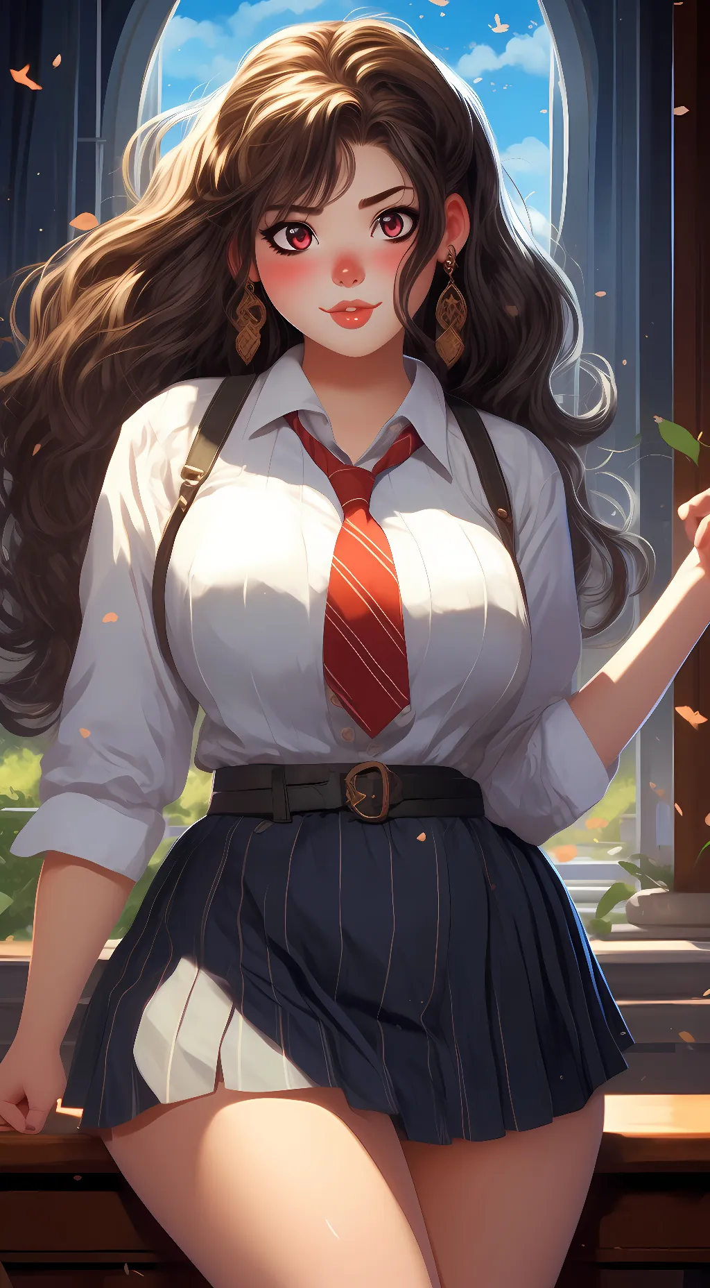 ai character: emily background