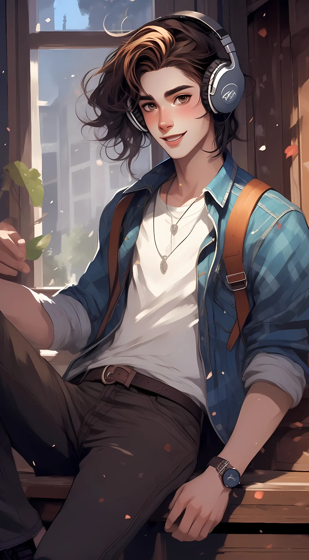 ai character: Levi background