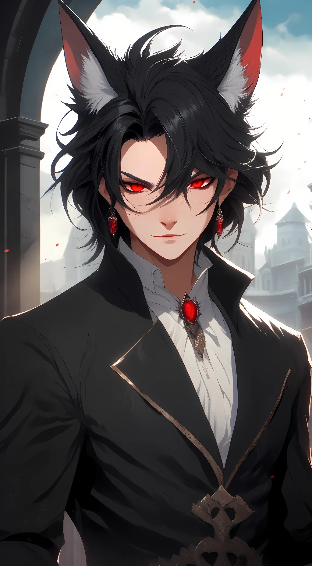 ai character: ★Vortex★ background