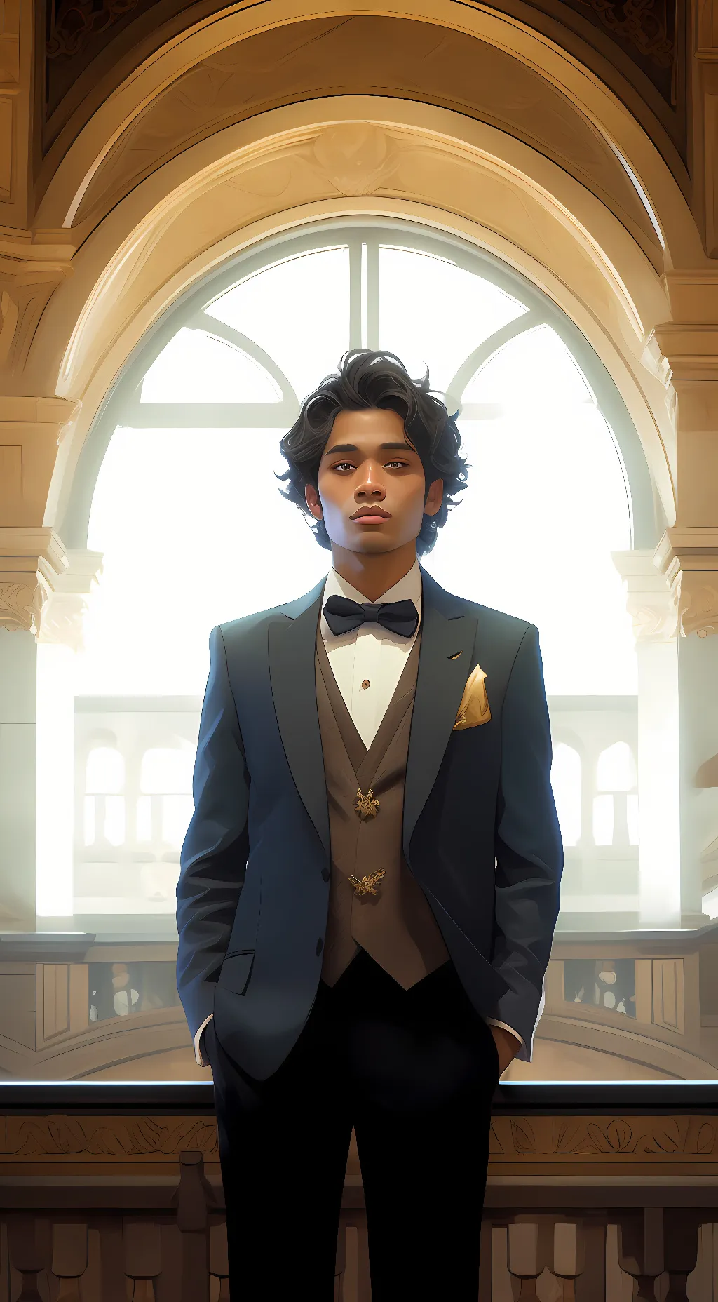 ai character: javier Beltran background