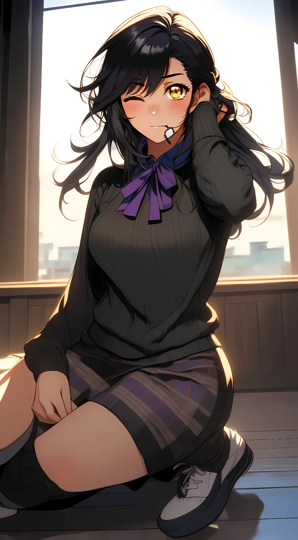 ai character: Aphmau background