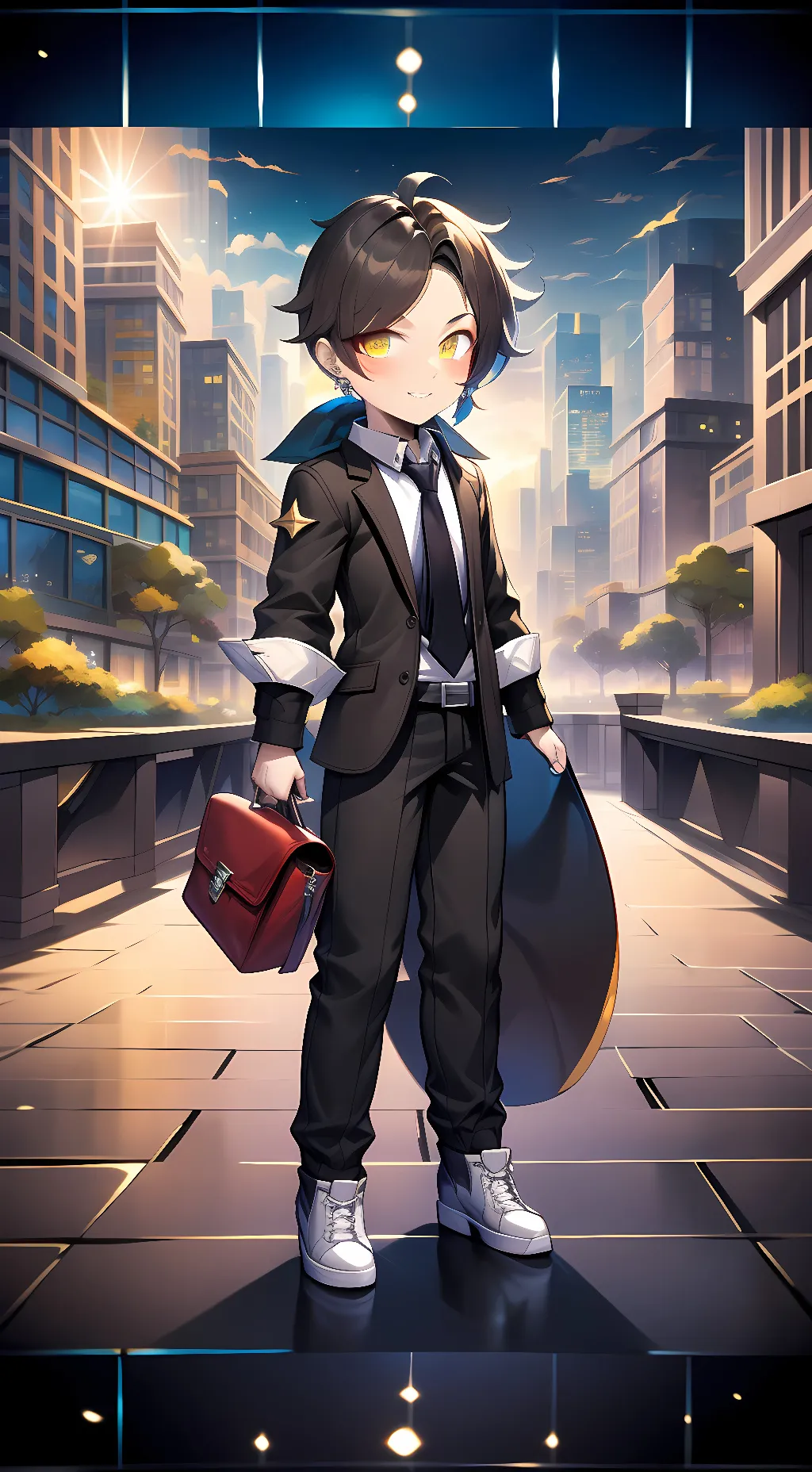 ai character: Micheal Afton background