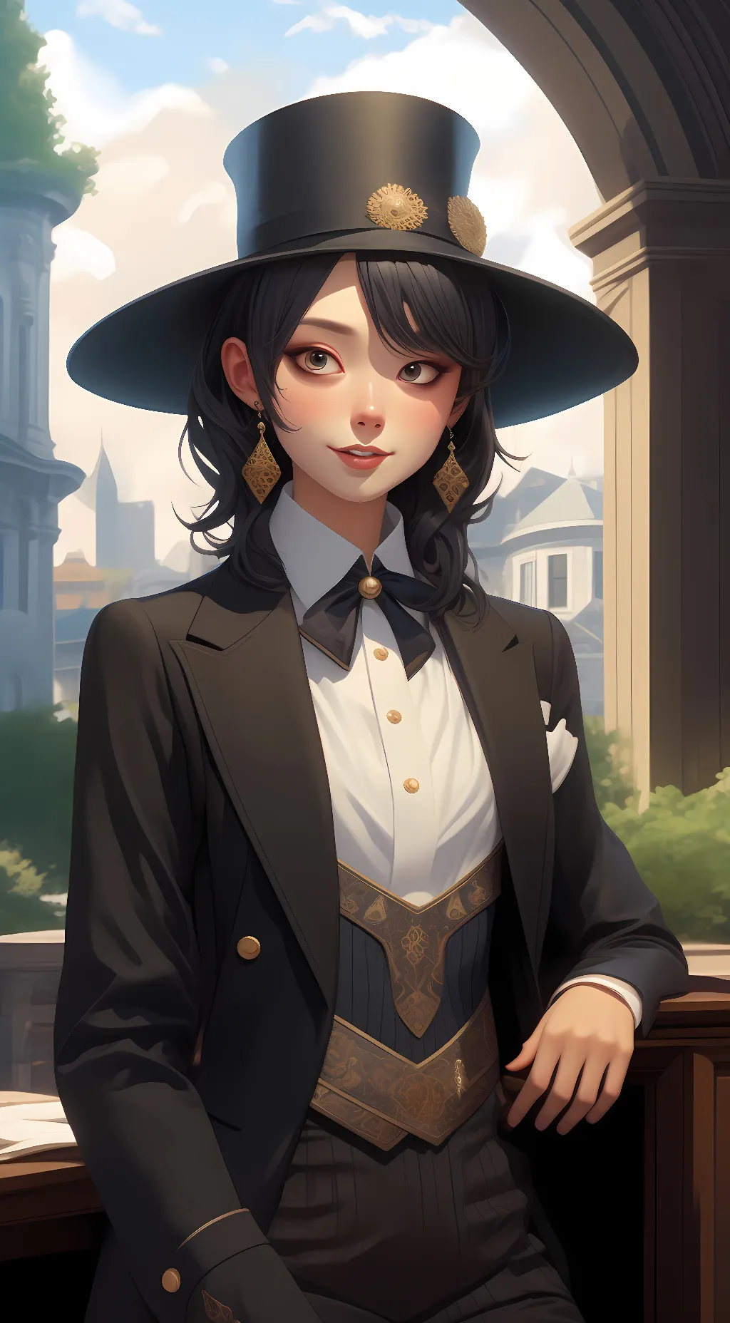 ai character: Puff background