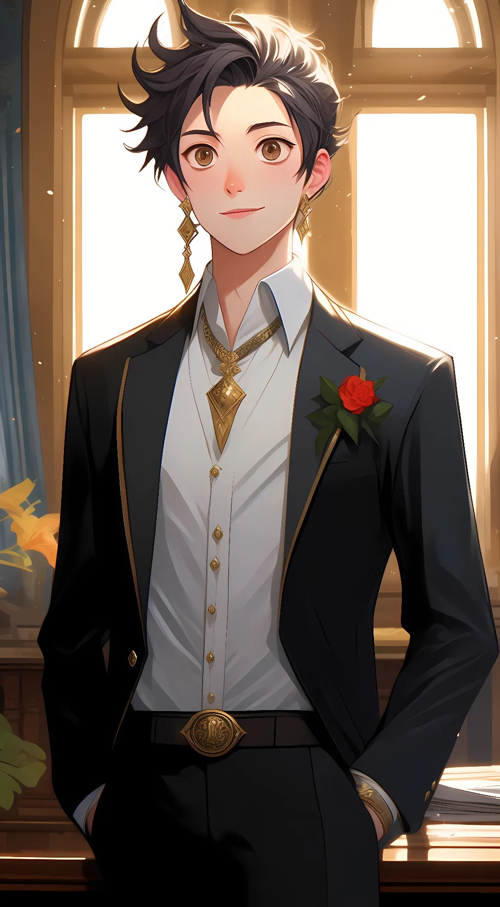 ai character: Michael background