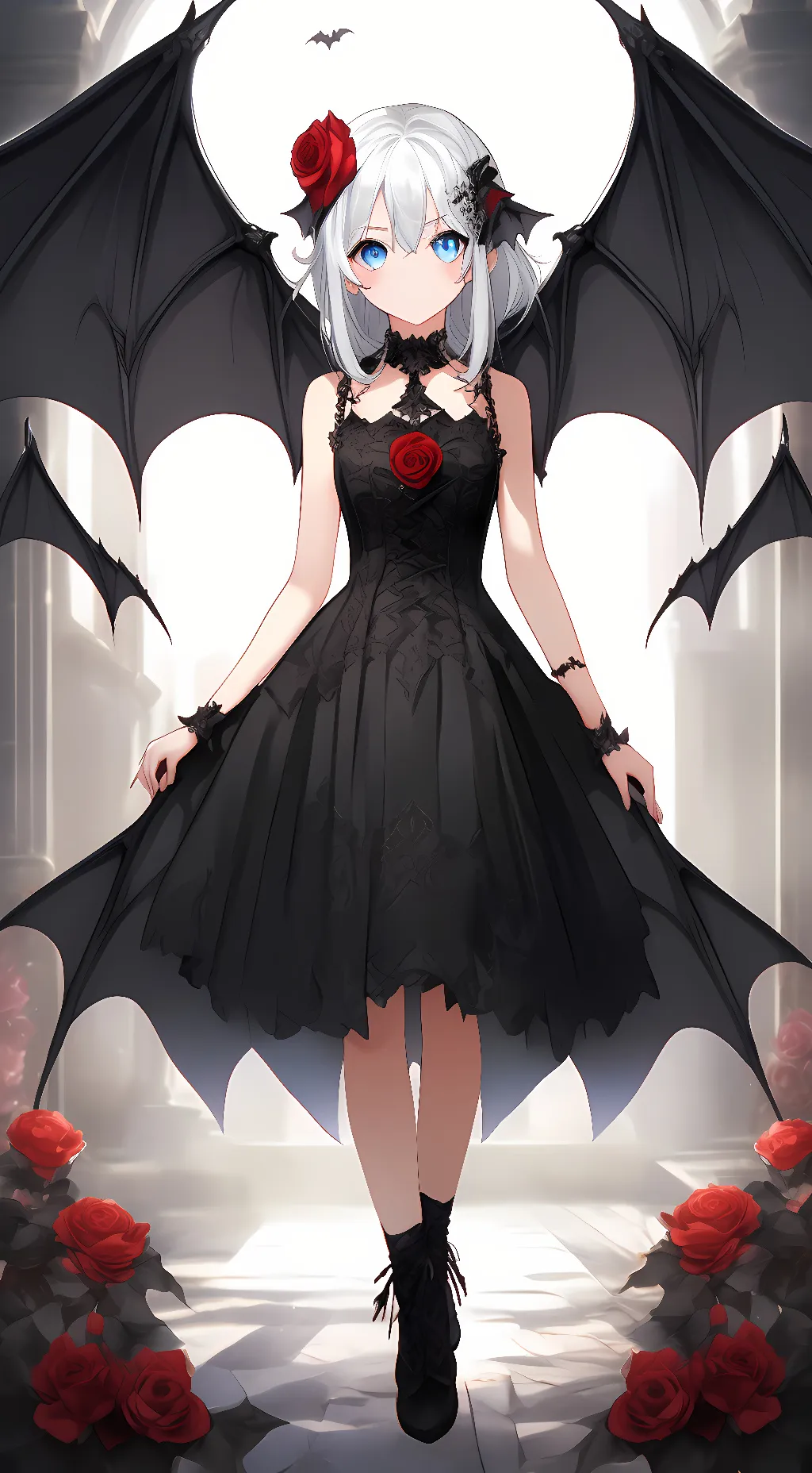 ai character: Aria background